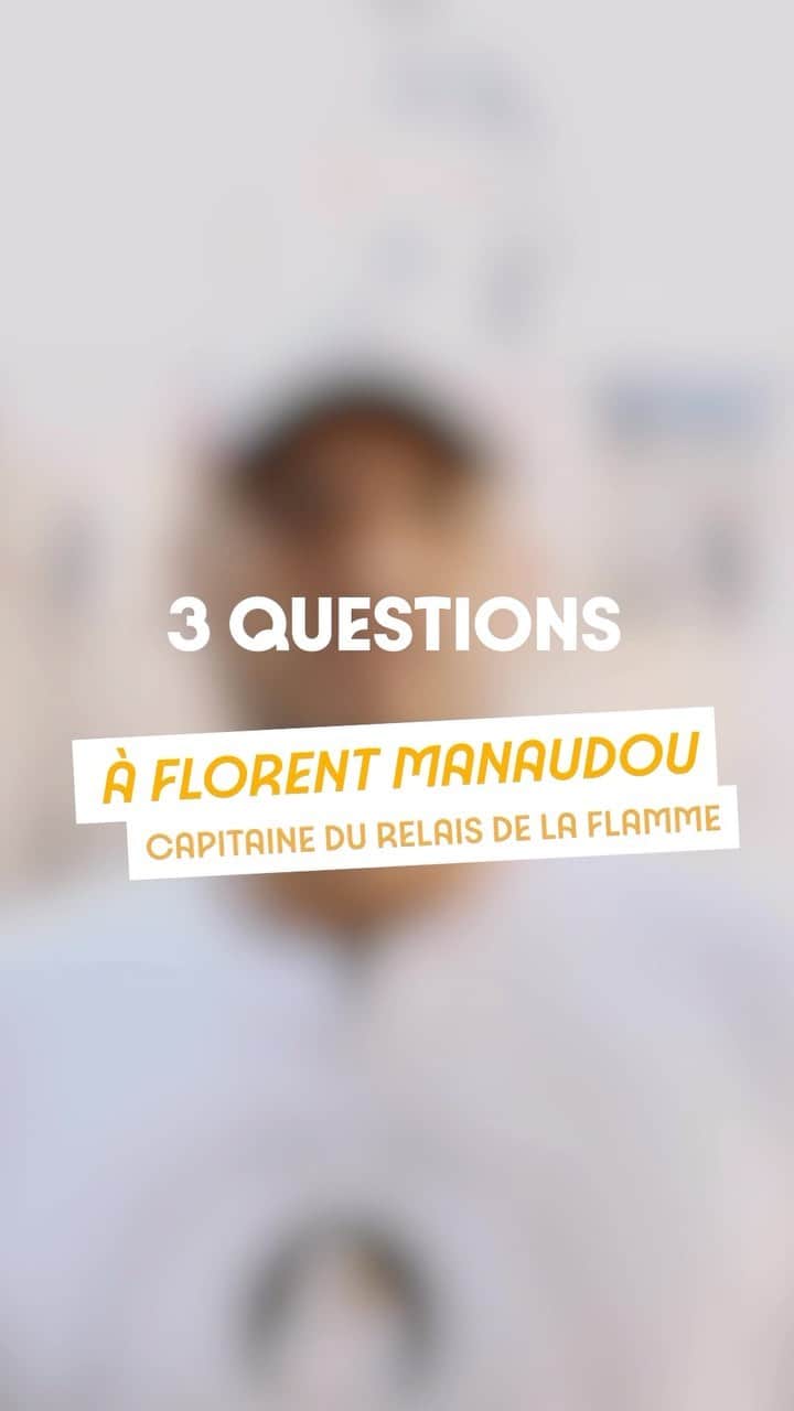 フローラン・マナドゥのインスタグラム：「4 fois médaillé Olympique, Florent Manaudou est Capitaine du Relais de la Flamme 🔥 RDV en 2024 pour le début de cette grande aventure 🫵 #paris2024」