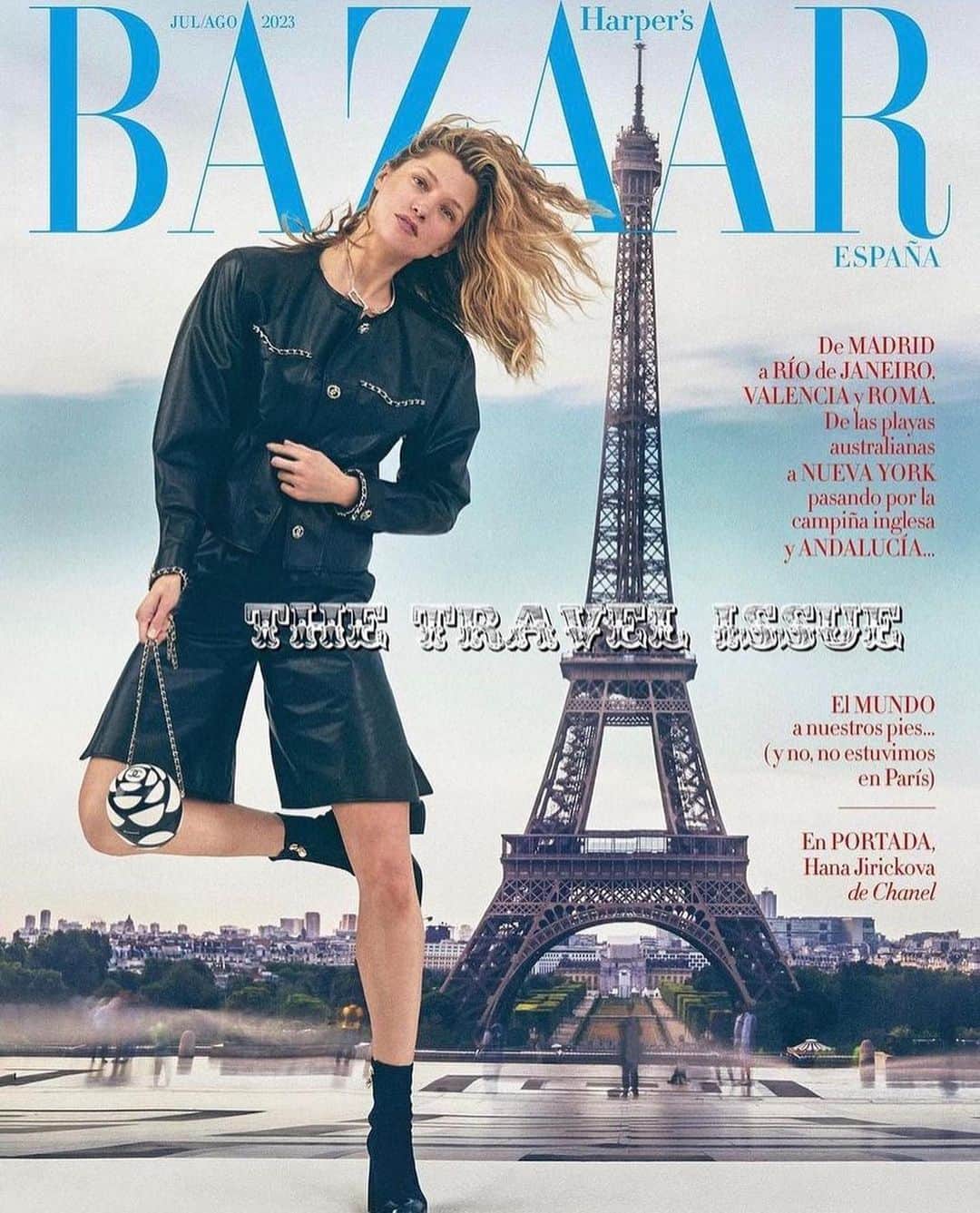 IMG Modelsさんのインスタグラム写真 - (IMG ModelsInstagram)「Been Around The World. 🌎 #HanaJirickova (@hanajirickova) covers @harpersbazaares. 📷 @xavigordo 👗 @crissterron #IMGmodels」6月29日 1時15分 - imgmodels