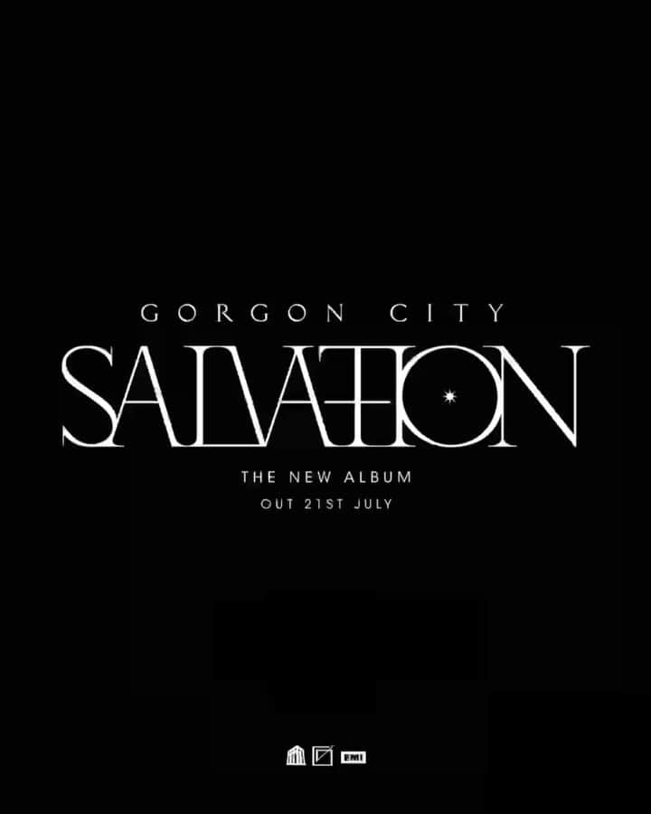 Gorgon Cityのインスタグラム：「It’s been 2-years in the making and we are so proud to announce our new album SALVATION is dropping on July 21st !!   Our brand new collab w/ DRAMA is live now on all platforms to give you guys a taste ;)  Go check it, pre-save & pre-order vinyl, CD + merch now!  Big love, Matt & Kye xx」