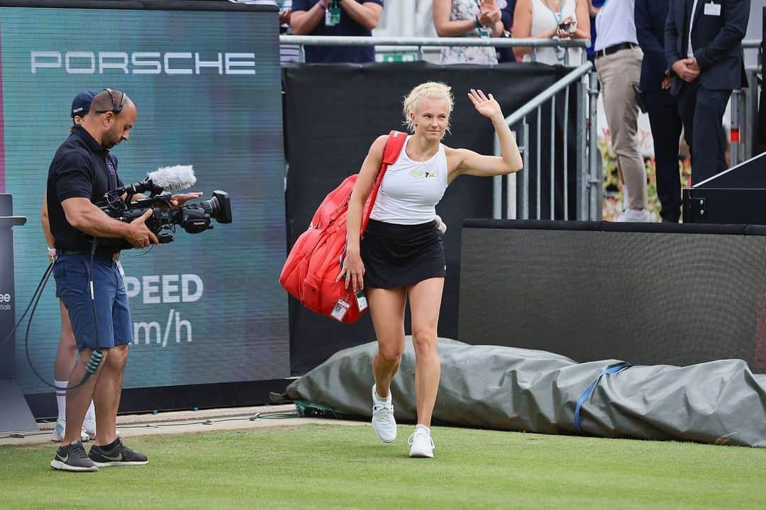 カテリナ・シニアコバさんのインスタグラム写真 - (カテリナ・シニアコバInstagram)「Into the QF of @badhomburgopen 💪🏻🎾🌱」6月29日 2時16分 - siniakovakaterina