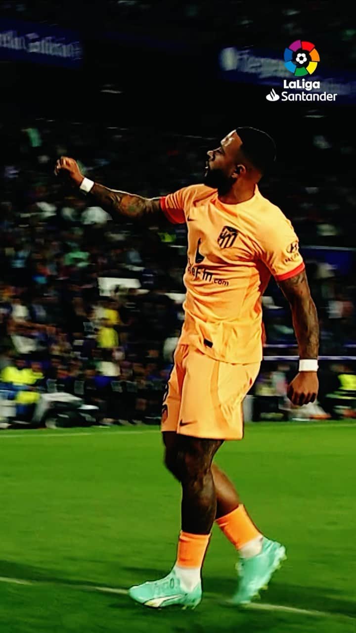アトレティコ・マドリードのインスタグラム：「Do it yourself, @memphisdepay! 🫡」