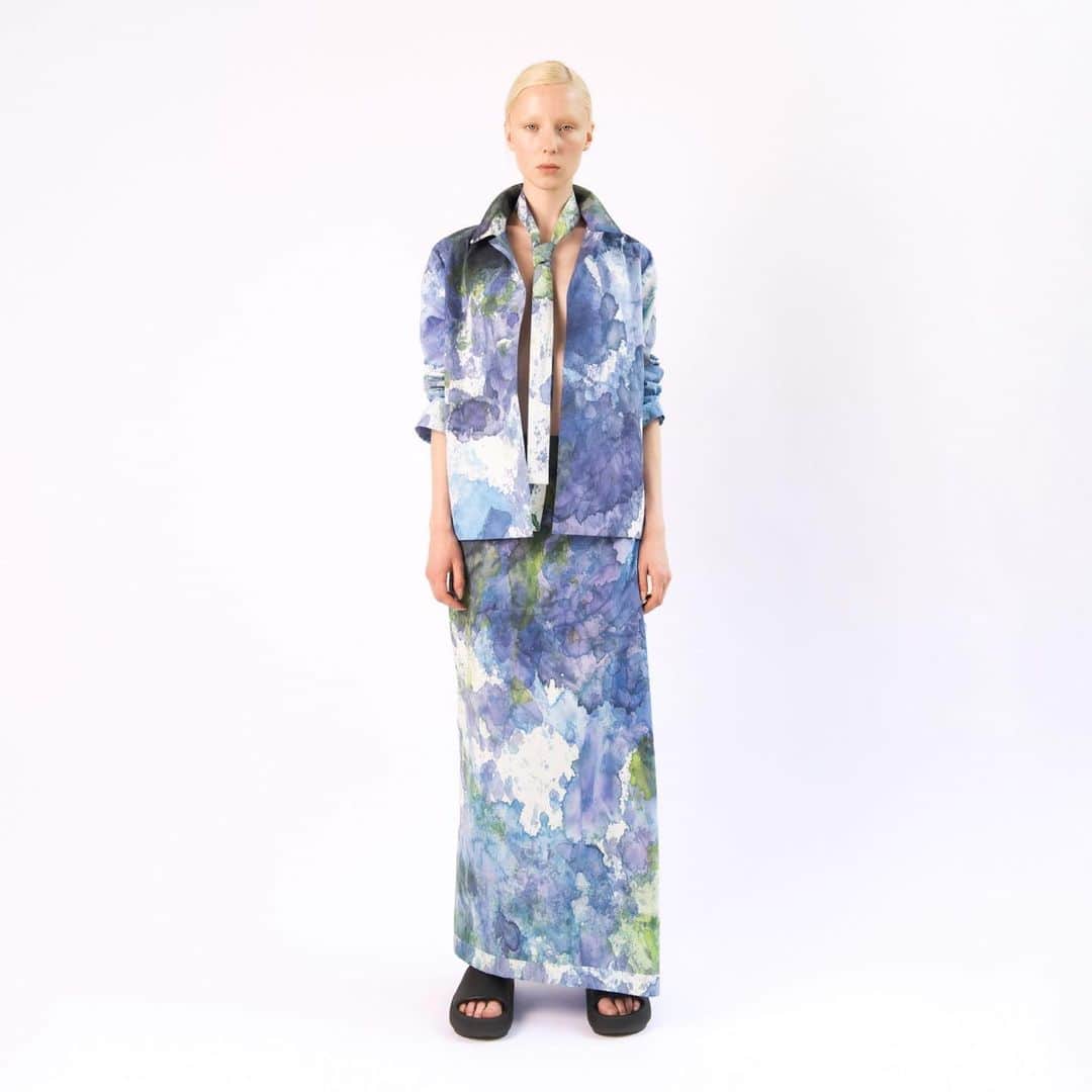 ジャンポールノットのインスタグラム：「Preview  JEANPAULKNOTT brussels  Presents KNOTT IT  Spring summer 2024   Model Malinka  Photography Cici Olson」