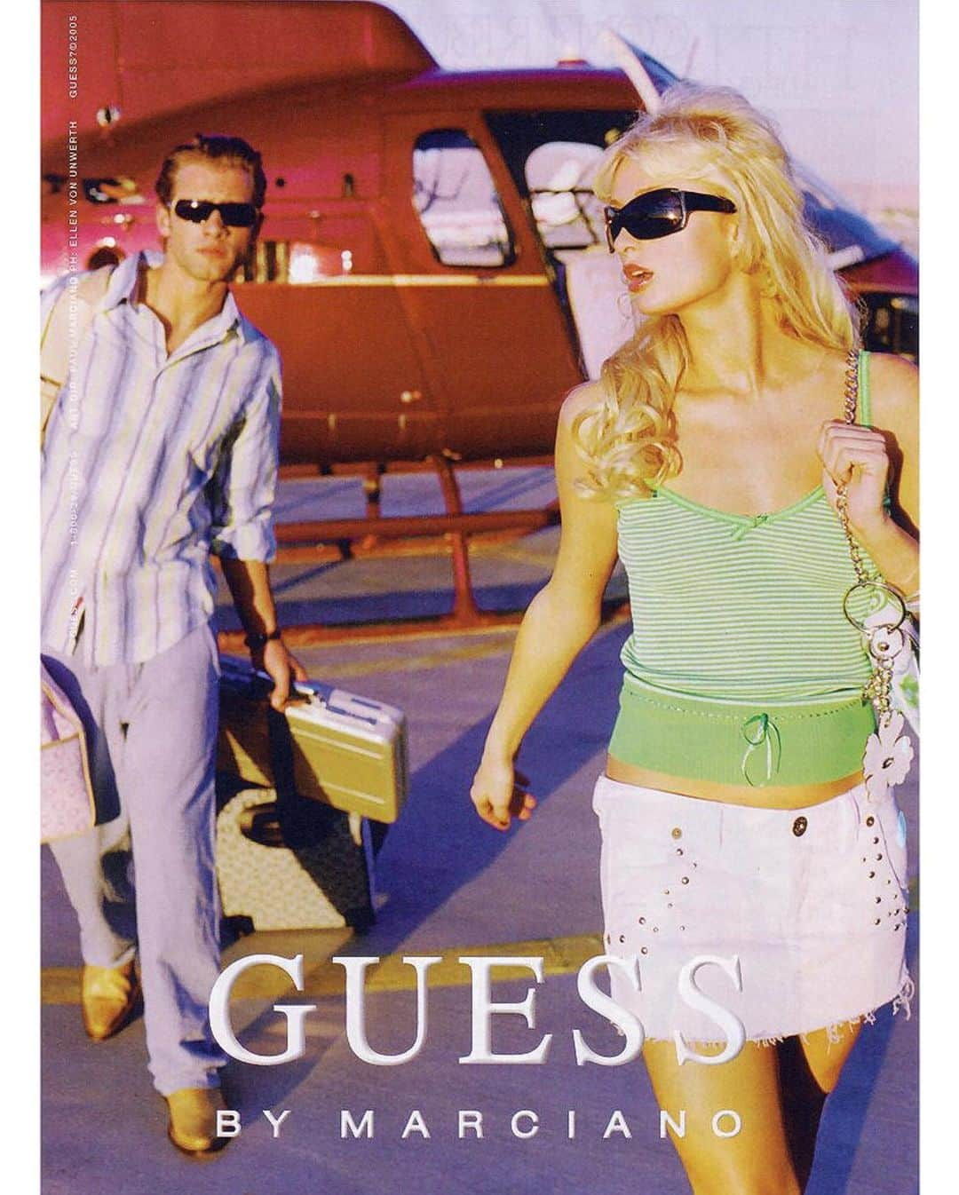 パリス・ヒルトンさんのインスタグラム写真 - (パリス・ヒルトンInstagram)「Who else is ready for the hottest summer yet?! 💕 ☀️ #TBT to these iconic campaigns I shot for @Guess that’s giving #SummerOfSliving 🔥 💗 📸 @EllenVonUnwerth」6月29日 3時13分 - parishilton