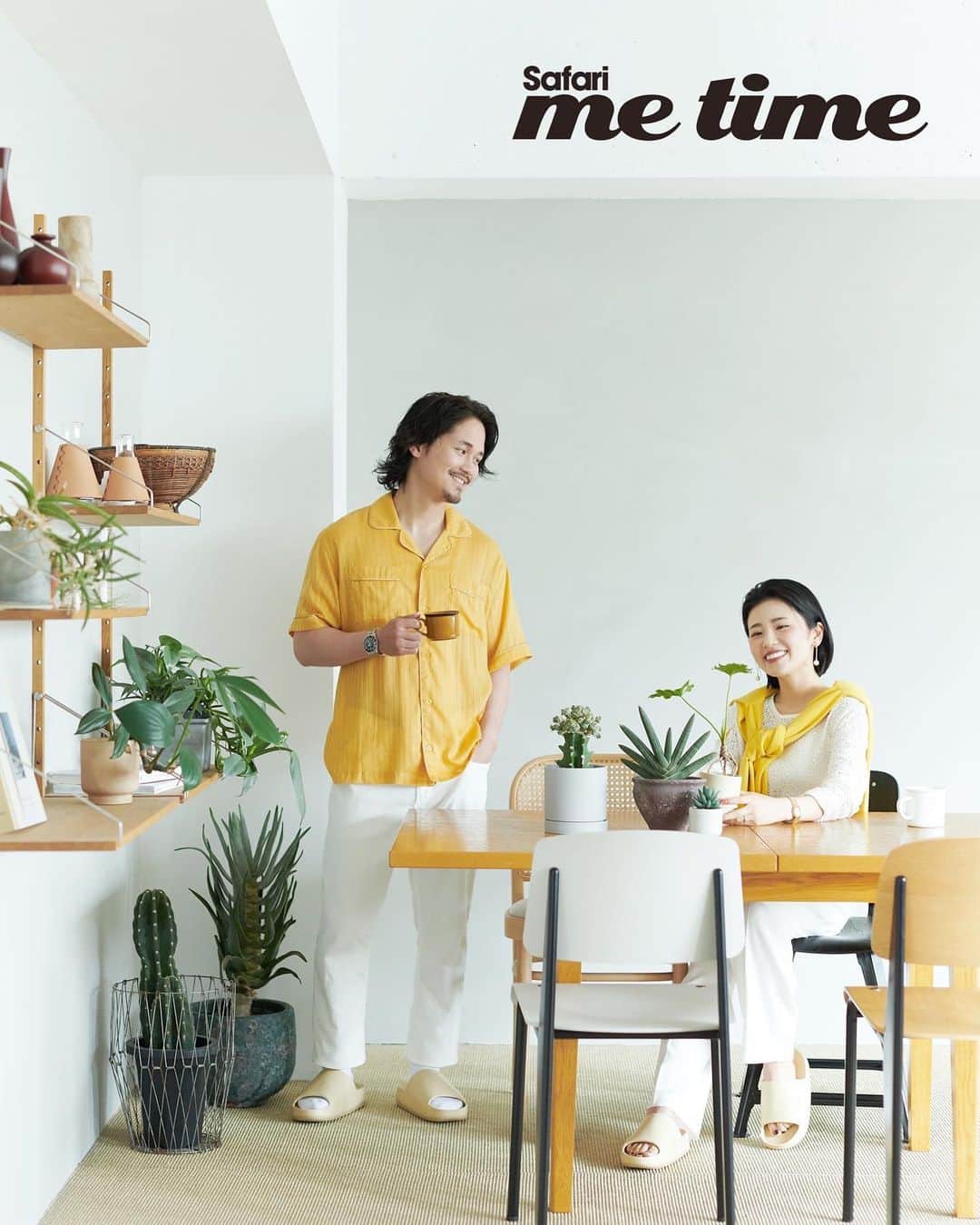 のインスタグラム：「6月30日の新聞折込のタブロイド紙、Safari me timeの「アスリートカップル連載」でインタビューしてもらいました🌏🌿 　 2人でとっても撮影楽しかったです☺️  小池人生史上において 最大に爽やかだった瞬間です🌬️🍃  カメラマン @hirotaka_hashimoto  ヘア&メイク @fharaon_ryo  スタイリスト @taken_n   文 @takumi_endo_  編集 @yuu.sasaki.33」