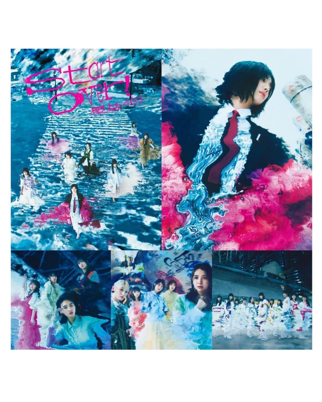 土生瑞穂さんのインスタグラム写真 - (土生瑞穂Instagram)「#櫻坂46 “Make Awesome Noise”  6th Single 『Start over!』jacket artwork」6月29日 13時06分 - habuchaan