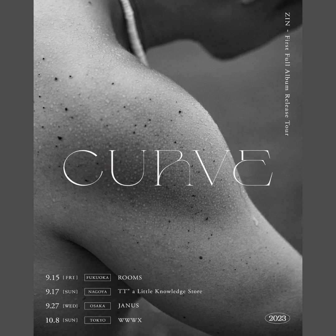 チケットぴあさんのインスタグラム写真 - (チケットぴあInstagram)「◤.。o○ #ZIN .。o○◢ 1st Full Album 『#CURVE』Release Tour 2023  🎫福岡・大阪・東京公演のチケットが先行受付中✨  ❇️9/15(金) ROOMS (福岡県) ❇️9/27(水) 心斎橋JANUS (大阪府) ❇️10/8(日) WWW X (東京都)  お見逃しなく🎵  🔍チケットは「ZIN ぴあ」で検索！」6月29日 13時46分 - ticketpia