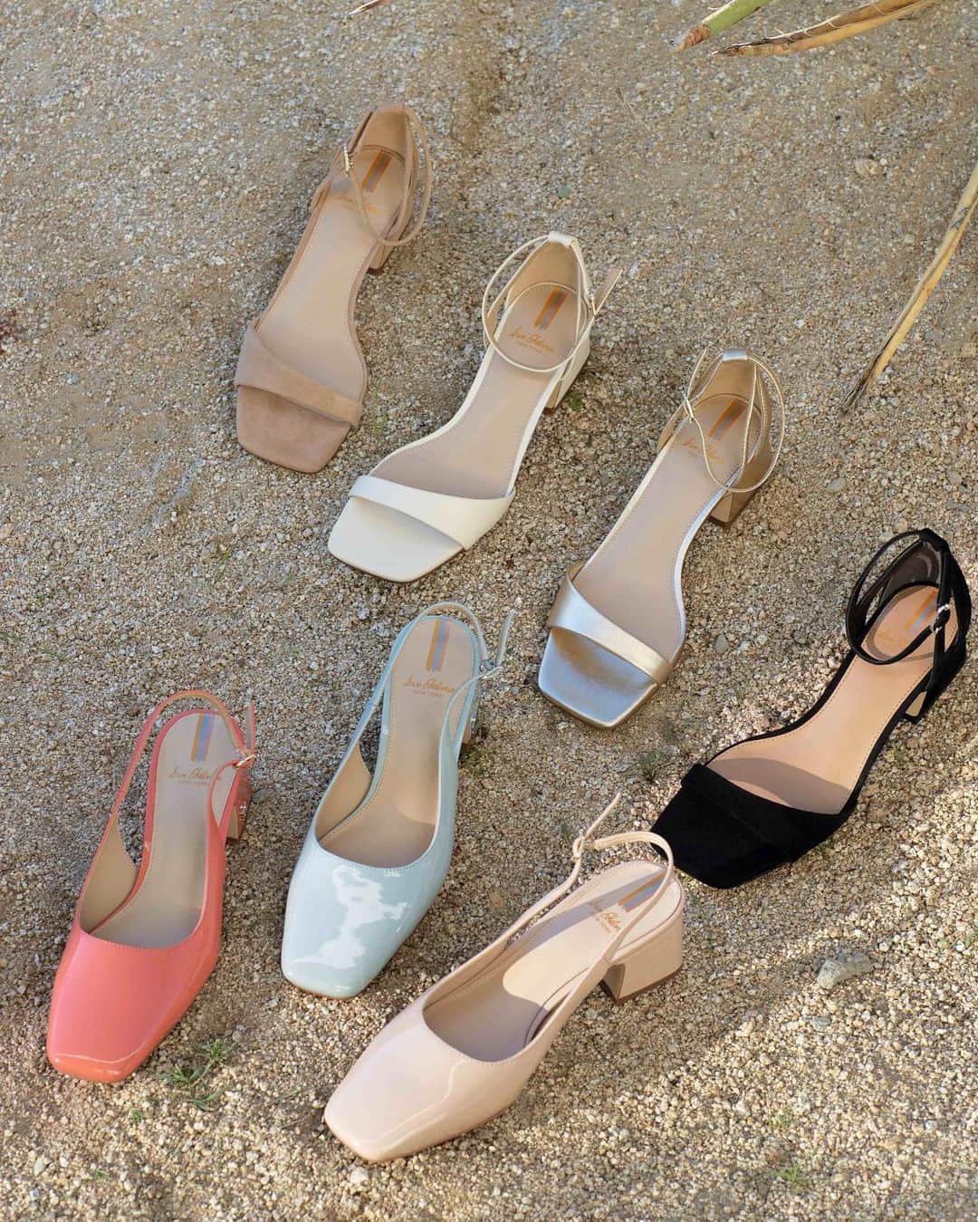 サムエデルマンのインスタグラム：「Summer styles in shades for everyone. Tap to shop  #samedelman #ss23 #lowheels #slingbacks #dressshoes」