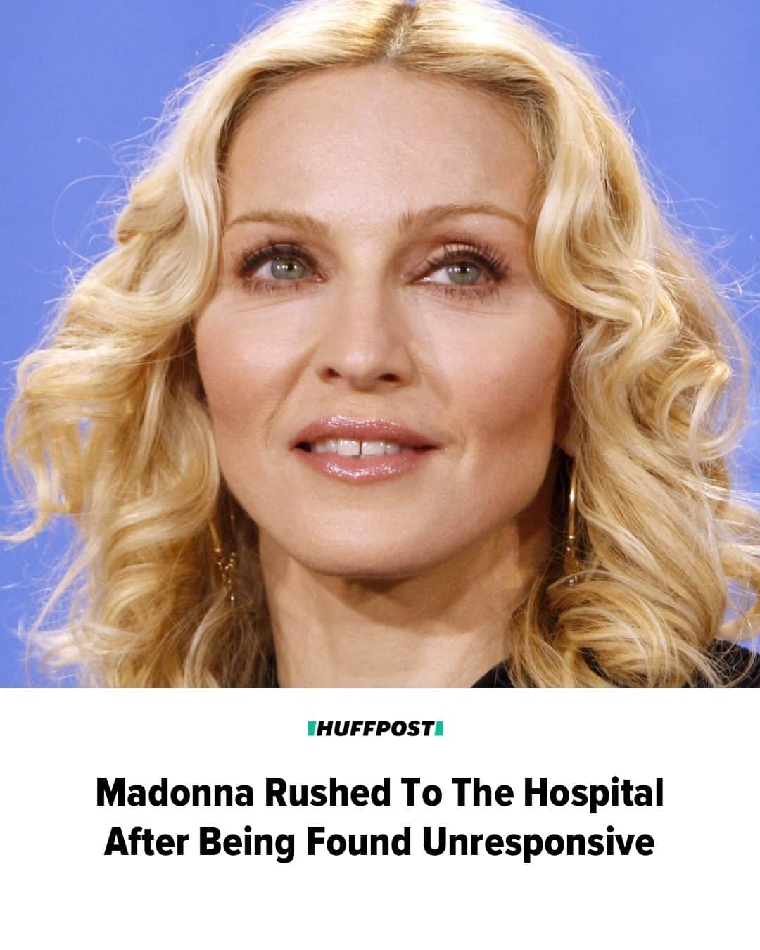 Huffington Postのインスタグラム：「Madonna was hospitalized on Saturday after being found unresponsive, according to multiple reports citing her manager, Guy Oseary.⁠ ⁠ Her manager said Wednesday that she had developed a “serious bacterial infection,” but added that she is expected to make a full recovery.⁠ ⁠ Read more at our link in bio. // 📷 Getty Images // 🖊 Taiyler S. Mitchell」