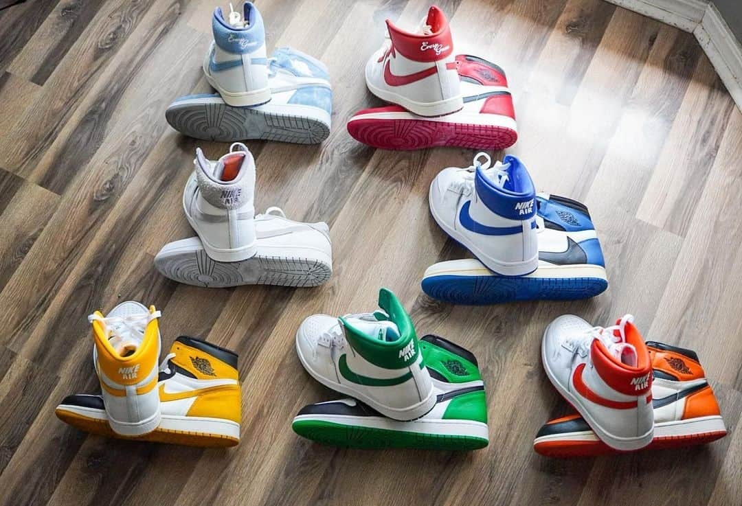 Sneaker Newsさんのインスタグラム写真 - (Sneaker NewsInstagram)「Air Ship 🤝 Air Jordan 1⁠ Which pairing is you favorite?」6月29日 7時30分 - sneakernews