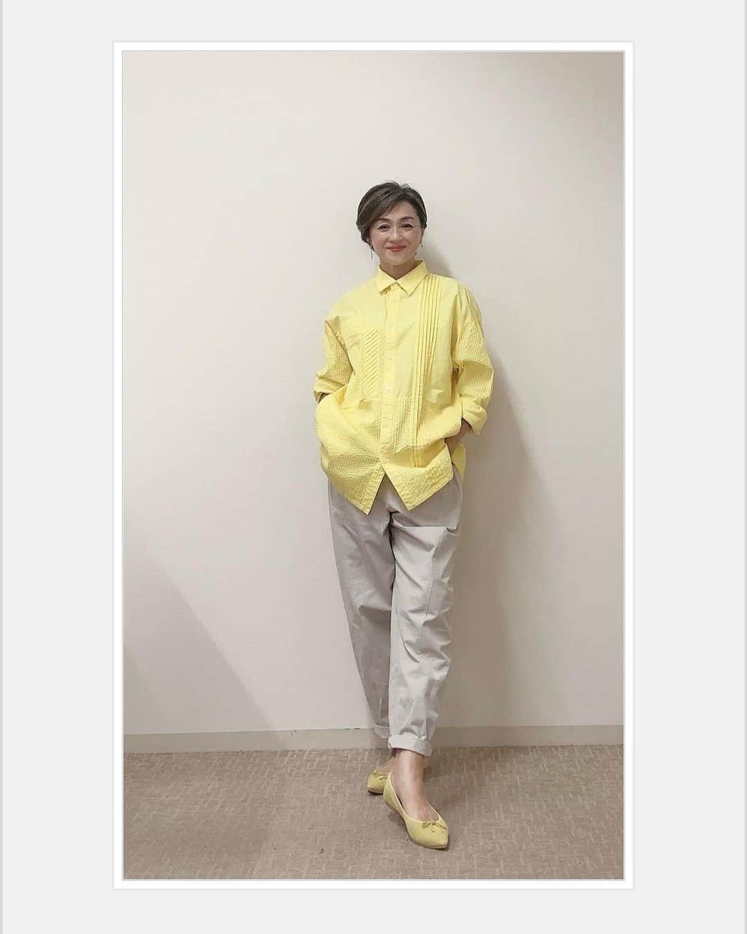 香坂みゆきさんのインスタグラム写真 - (香坂みゆきInstagram)「今日のお衣装 yellow〜  #衣装 #ビタミンカラー  #夏の装い  #❤️  @yaccomaricard_jp」6月29日 9時18分 - miyuky__way