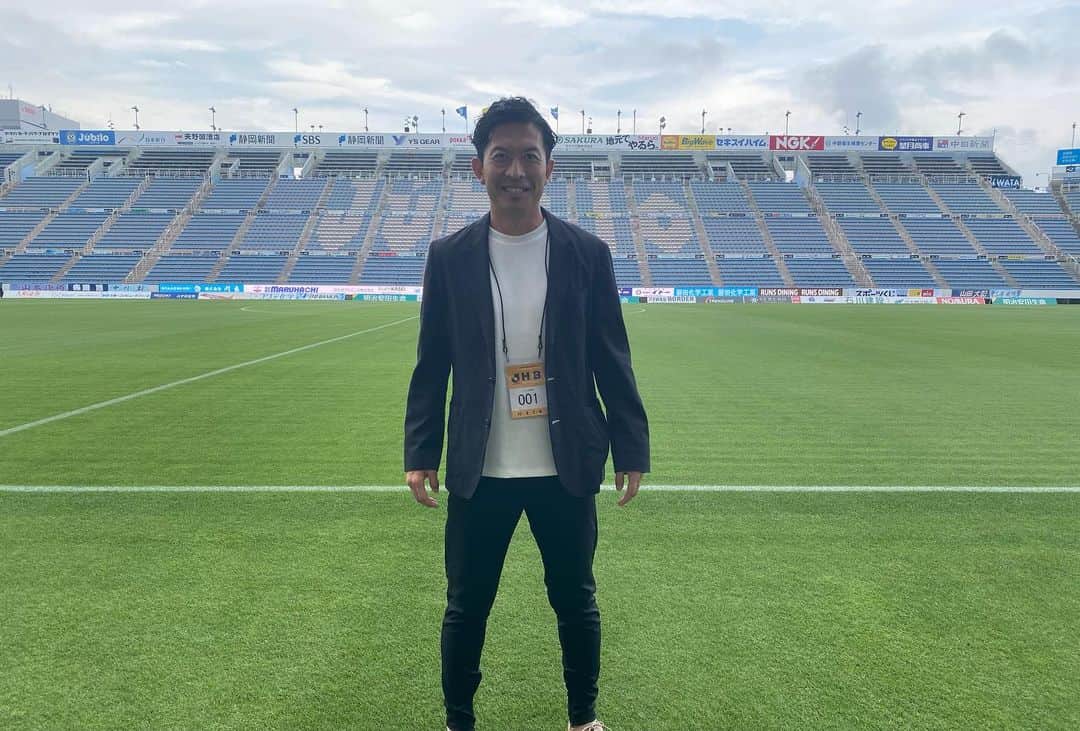 太田吉彰のインスタグラム：「ヤマハスタジアム。  いつきても素晴らしいスタジアム⚽️  #ヤマハスタジアム #ジュビロ磐田　#静岡　 #Jリーグ」