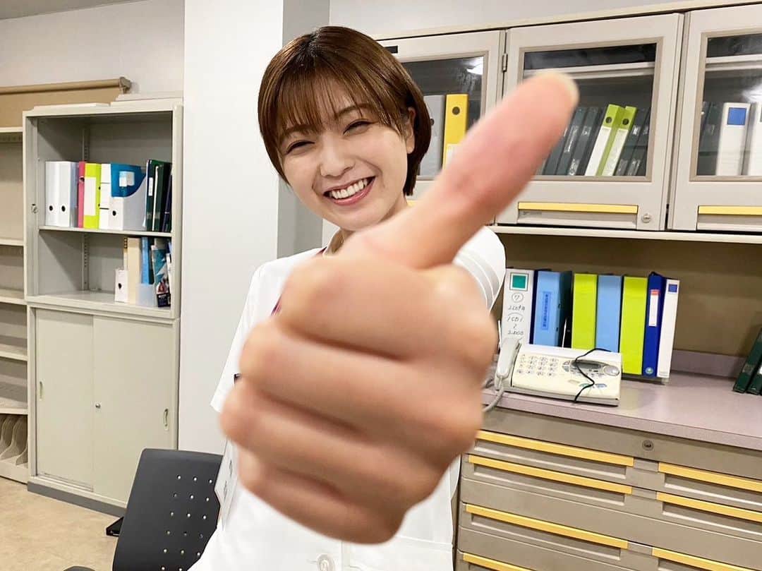 工藤美桜のインスタグラム：「🏥お知らせ 明日6月30日放送の 『あざとくて何が悪いの？』出演します🫶 看護師工藤です…！ よる11:15から1時間SPの放送です！ ぜひご覧くださいね〜！ #あざとくて何が悪いの」