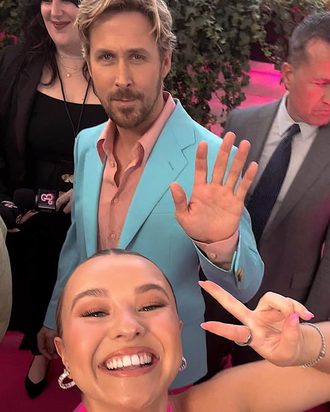 トーリ・ウェブスターのインスタグラム：「“Live your dream.” - Barbie 💕👛😉  @warnerbrosca #BarbieTheMovie #KENADA #RyanGosling   • •  #actors #moviestar #comedy #MargotRobbie #GretaGerwig #AmericaFerrara #SimuLiu #movie #moviepremiere #film #cinema #hollywood #actor #love #drama #filmmaker」