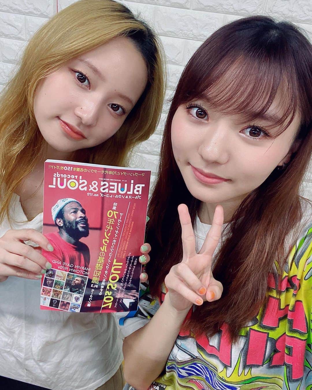 のインスタグラム：「BLUES&SOUL records 今回WAY WAVEも大好きなマーヴィンゲイの特集だよ〜✌️✌️  #ブルースアンドソウルレコーズ」