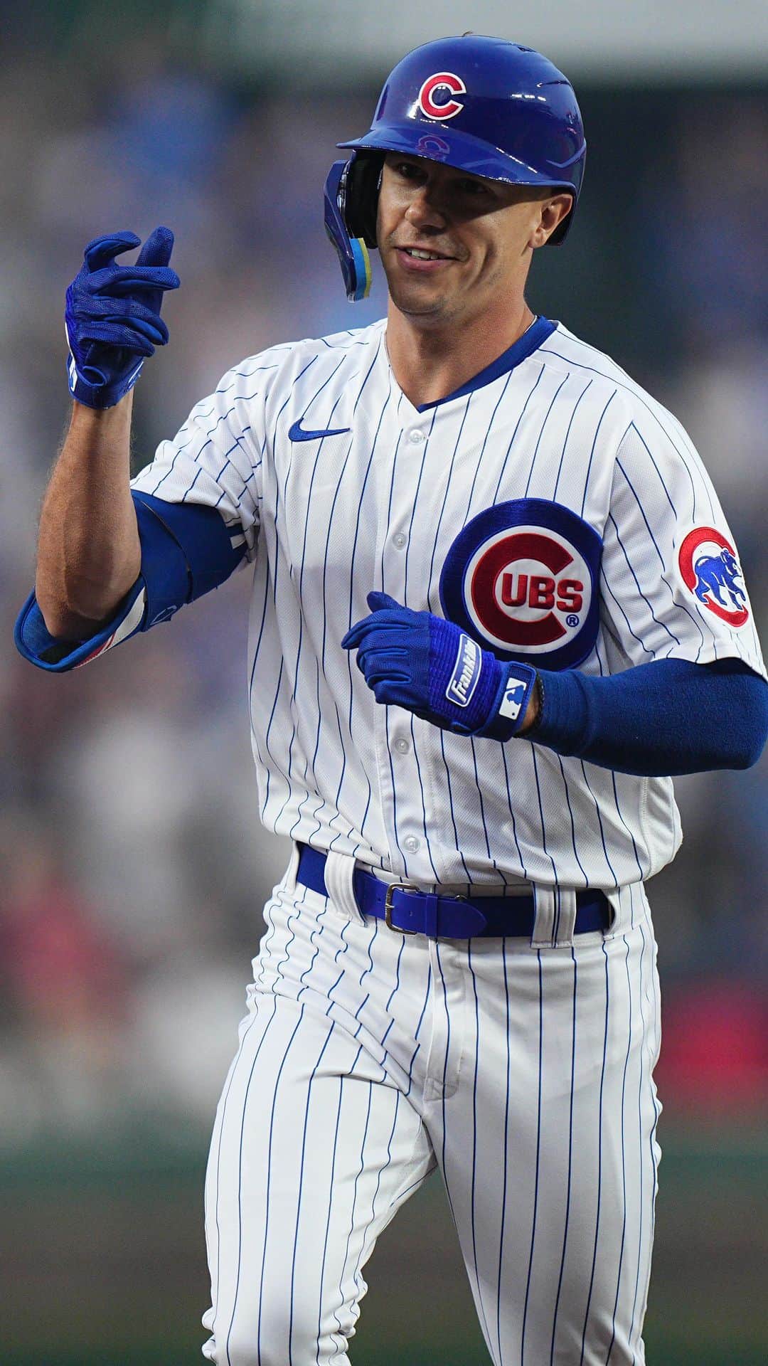シカゴ・カブスのインスタグラム：「First major league homer for Jared Young! 👏」