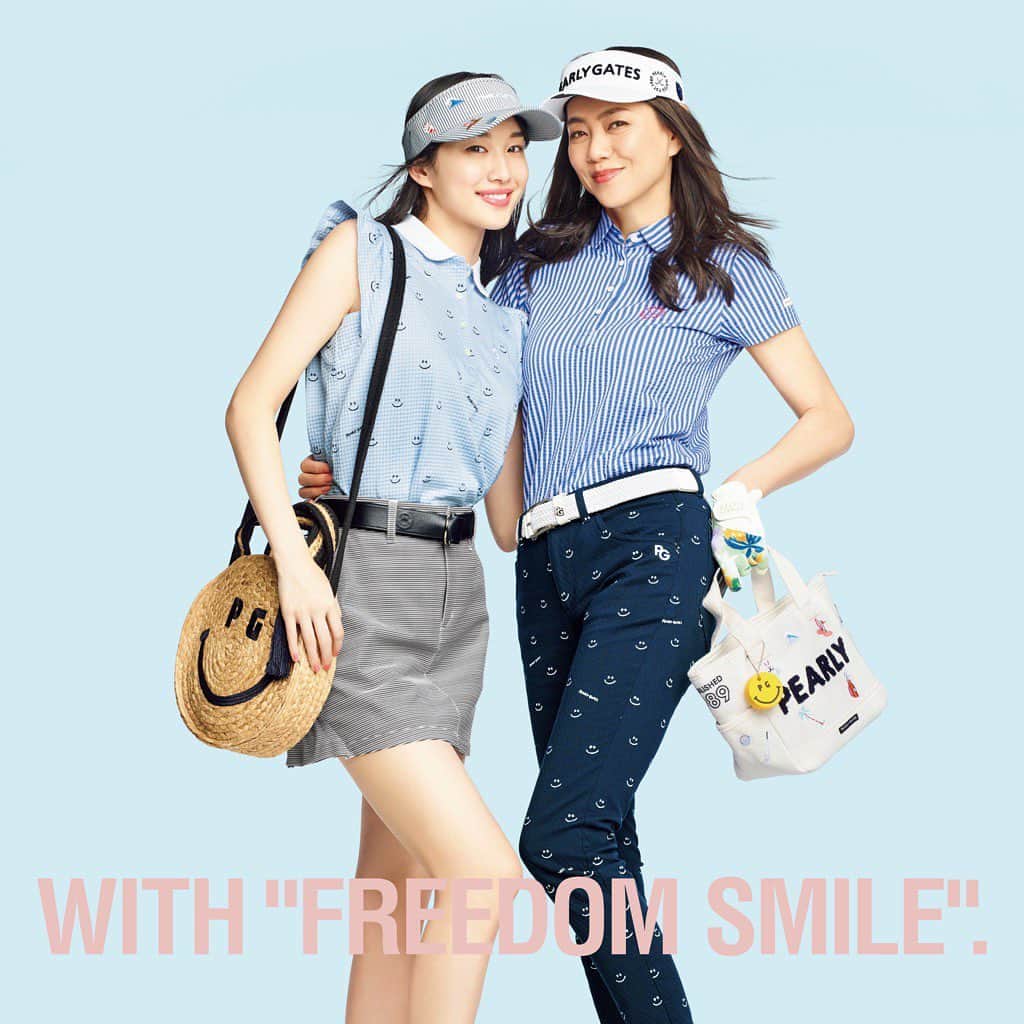 のインスタグラム：「夏のあいだ中いっしょに楽しみたい、Freedom なニコちゃんが登場。 この夏は大人なムードのコーディネートを楽しんで。  #pearlygates#summercollection#23ss#golffashion#golfwear#golfstyle#パーリーゲイツ#ゴルフ#ゴルフウェア#ゴルフファッション#ゴルフ女子#ゴルフ男子」