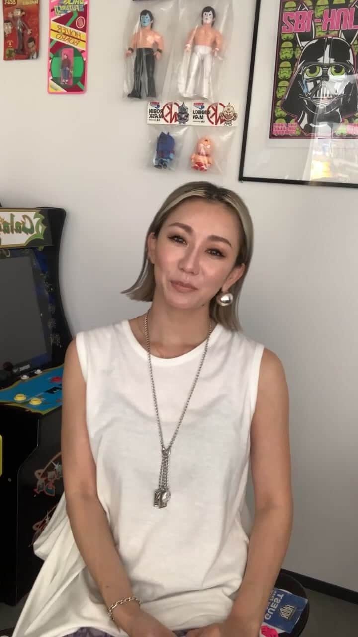 倖田來未のインスタグラム：「2023.06.29 開催中のツアーの事について話しましたー！」