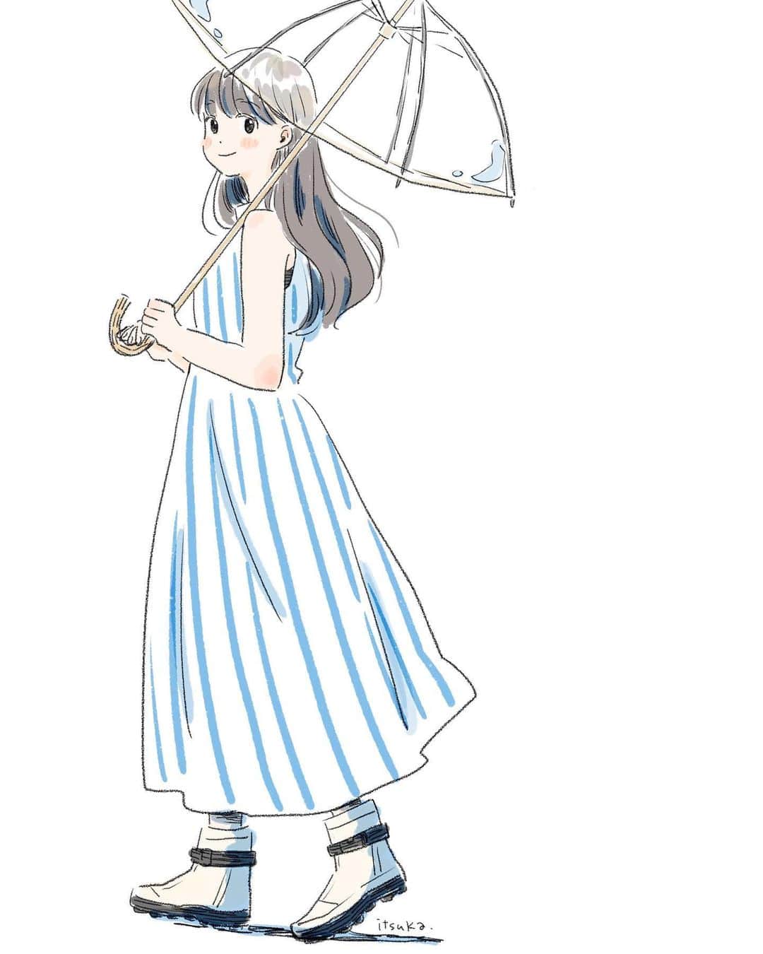 いつかのインスタグラム：「6月の女の子」