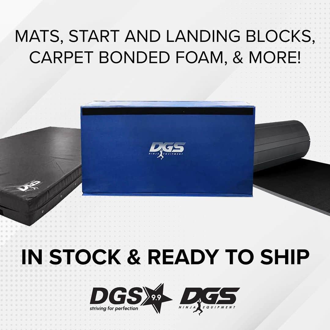 Inside Gymnasticsさんのインスタグラム写真 - (Inside GymnasticsInstagram)「Why wait for extended lead times when DGS has mats, carpet-bonded foam, and an array of ninja warrior obstacles AVAILABLE NOW! These items are IN STOCK and READY TO SHIP, so you can get started on your next adventure without any unnecessary delays. 🤸🏽  🚨 Shop now at dgsninja.com/collections/wnl-2023 🚨 OR click link in Story! ⬆️」6月29日 23時19分 - insidegym
