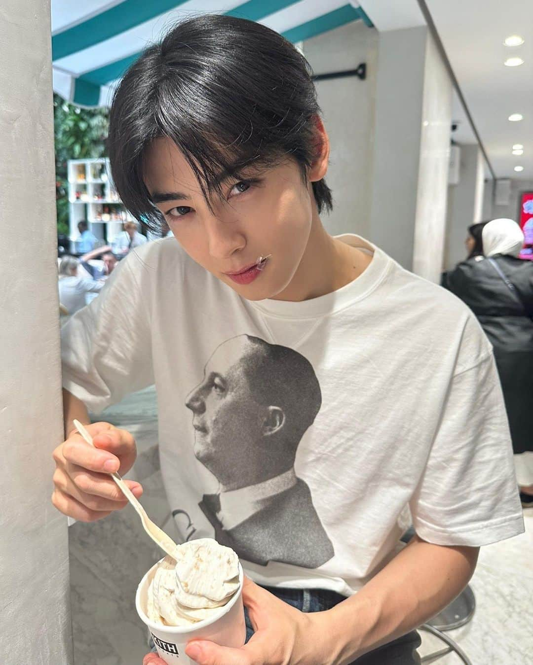 チャ・ウヌさんのインスタグラム写真 - (チャ・ウヌInstagram)「🍨」6月29日 23時16分 - eunwo.o_c