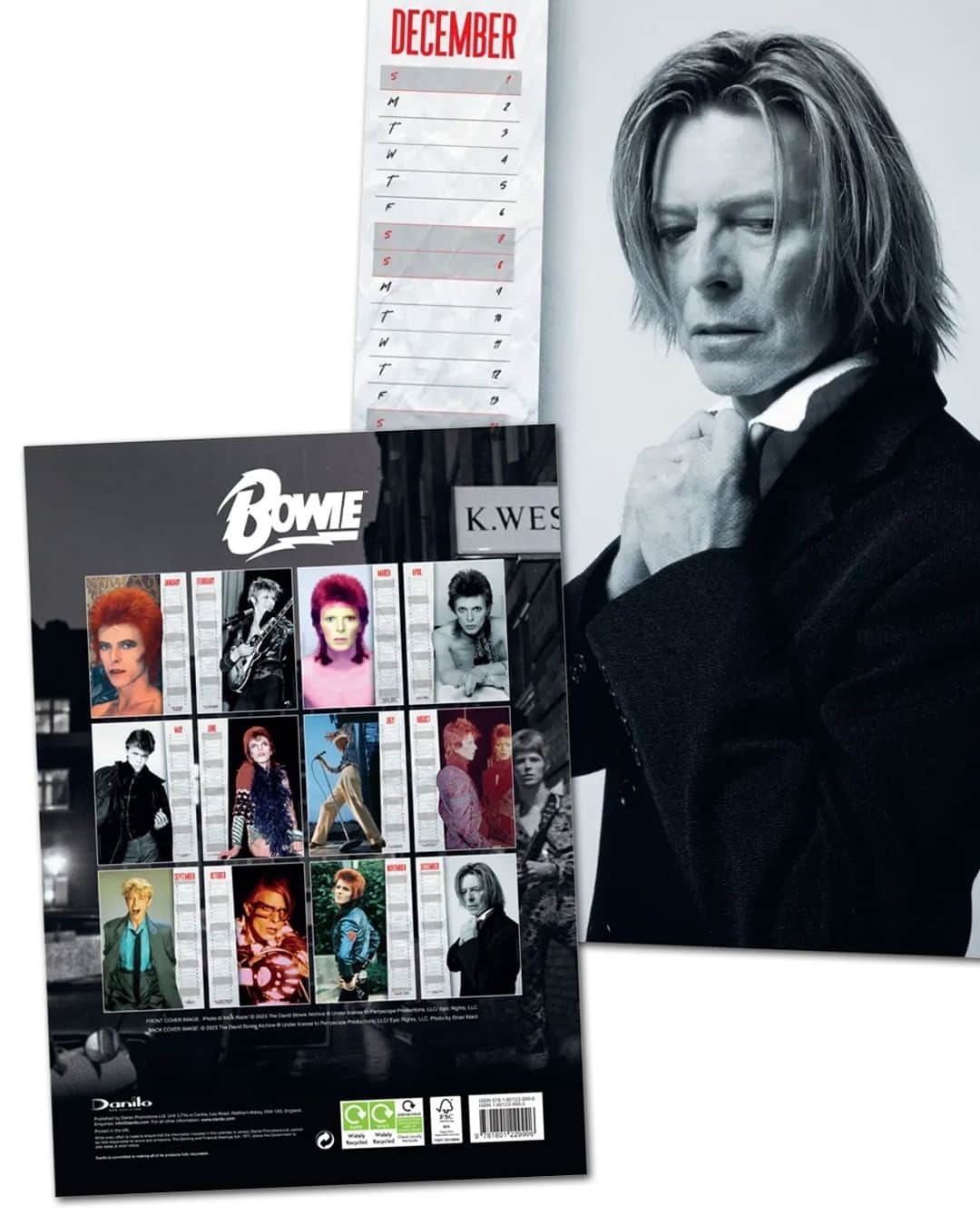 デヴィッド・ボウイさんのインスタグラム写真 - (デヴィッド・ボウイInstagram)「OFFICIAL 2024 BOWIE CALENDARS AVAILABLE FOR PRE-ORDER  “I keep a photograph, It burns my wall with time...“  Two Bowie calendars will be available to brighten your 2024 months. As is usual, there will be an A3 and a square album sized calendar.  The A3 calendar features classic images from throughout Bowie’s career, with a beautiful Mick Rock cover shot from 1972.  The square calendar is a Steve Schapiro special featuring photographs taken in 1975, including the cover image which was used for both Low and The Man Who Fell To Earth.  Available in the UK/EU, here’s the direct link: https://shop.davidbowie.com/2024-calendar (Linktree in bio)  #OfficialBowie2024Calendars #BowieCalendar」6月29日 23時28分 - davidbowie