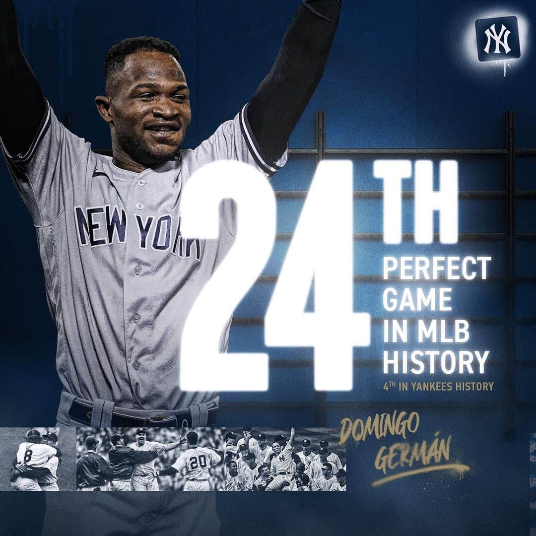 ニューヨーク・ヤンキースのインスタグラム：「Baseball Immortality.」