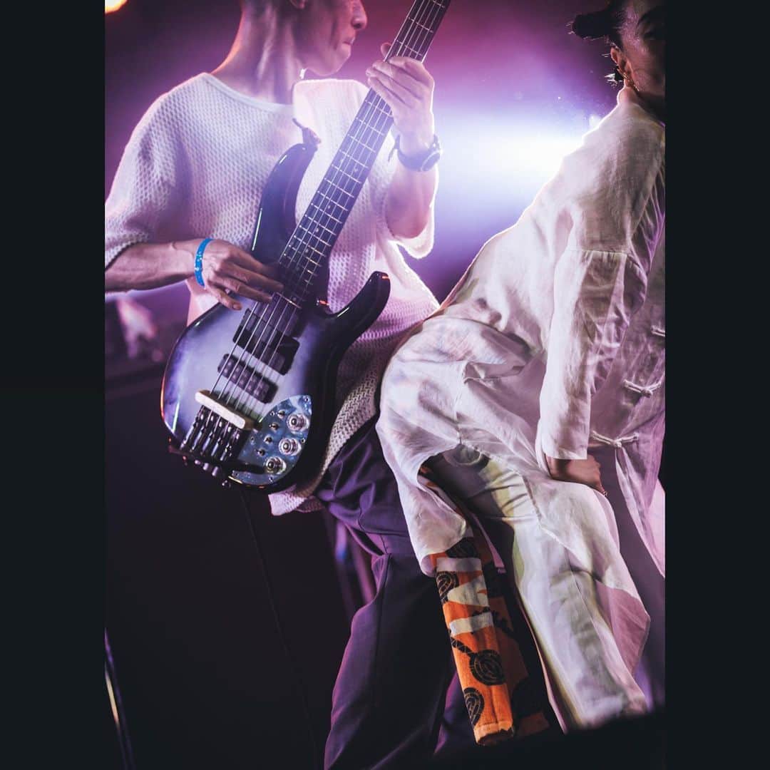 PUSHIMのインスタグラム：「.  2023.5.24  @mightycrown presents  #横浜レゲエ祭THEFINAL  Photo by @junya_thirdeye   #PUSHIM performed wiz Bassie TANCO  @homegrown_reggae」