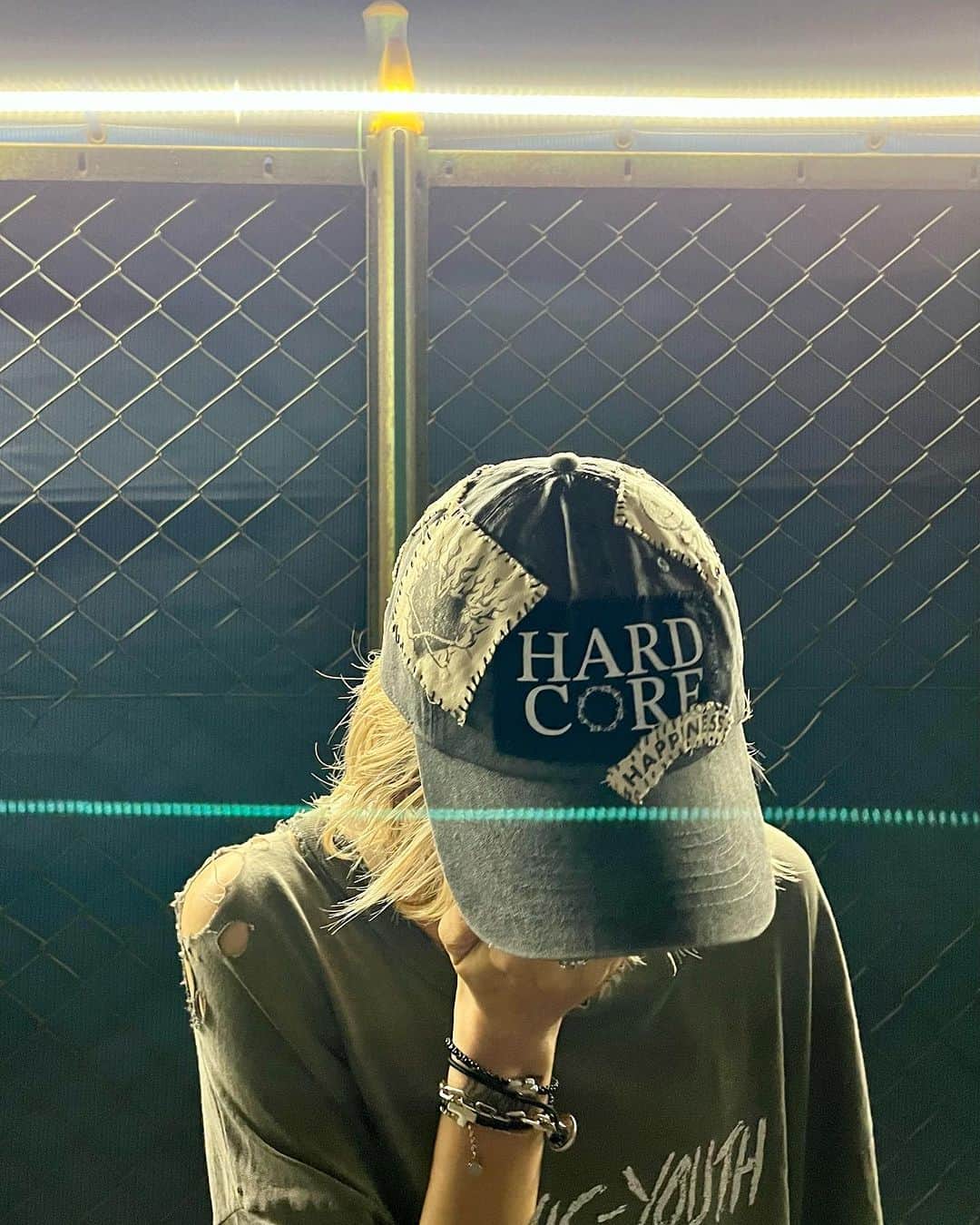 ジャムルのインスタグラム：「ENDLESS NAMELESS HARDCORE HAPPINESS CAP ¥10000+tax(11000) . @jammru 店頭には6/30入荷します。 webshopは7/3予定です。 . #jammru #osaka  #fashion  #streetstyle  #streetfashion  #vtg  #vintage  #used  #usedclothing  #古着 #古着屋 #ファッション #70s #80s #90s」