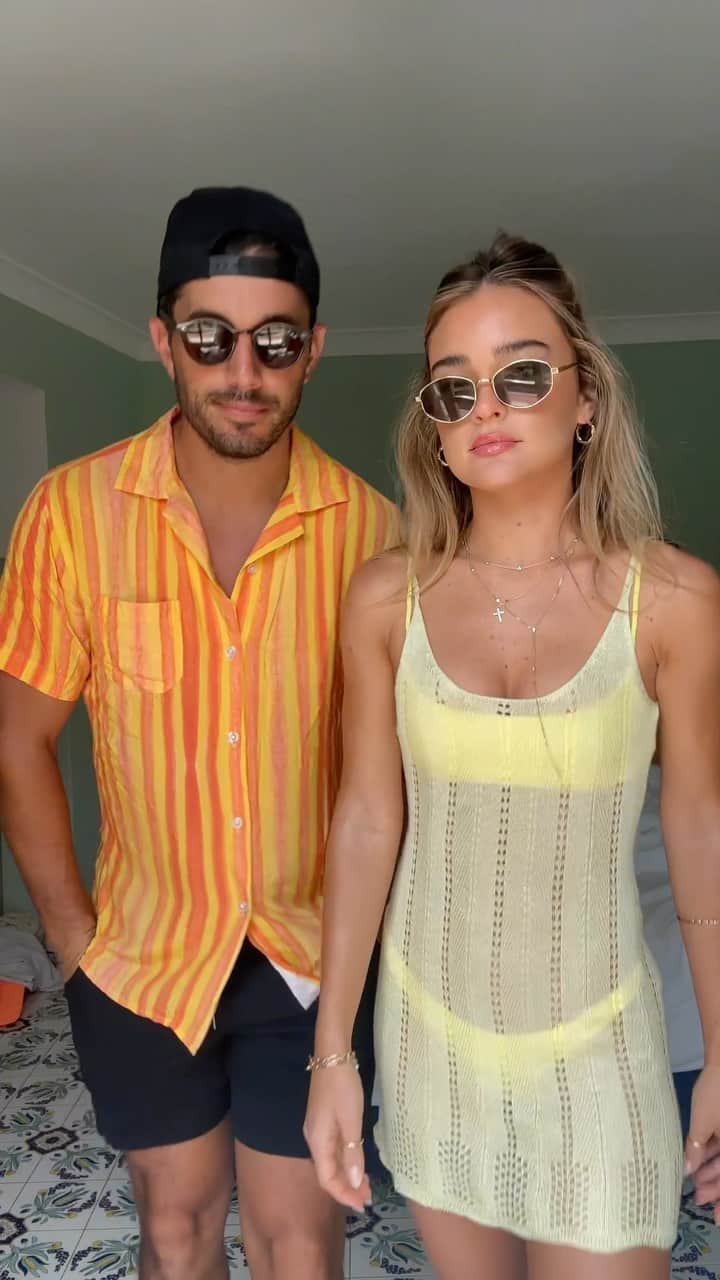 ヴェール・ゲンタのインスタグラム：「Invite us to your next party, we’ll bring the vibe 🫡✨🤸🏼‍♀️」