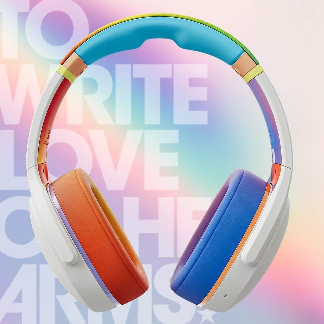 Skullcandy Japanのインスタグラム：「【予約開始】All Love Crusher Evo❤️🌈 発売日・発送：8月上旬予定  @twloha とのコラボレーション プライド月間を記念し皆さんの音楽と素敵な人生にカラーを足そうとコラボ限定品が誕生しました🌈🙌」