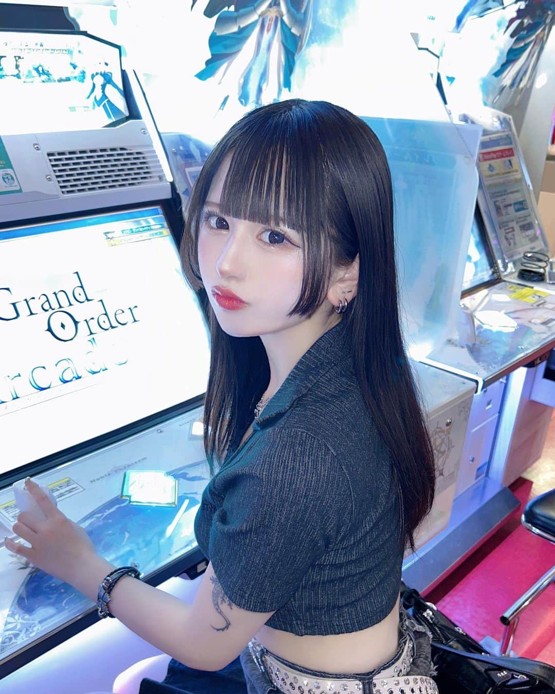 狐波ろんのインスタグラム：「このときの前髪ぱっつん極めすぎてるかわいい」