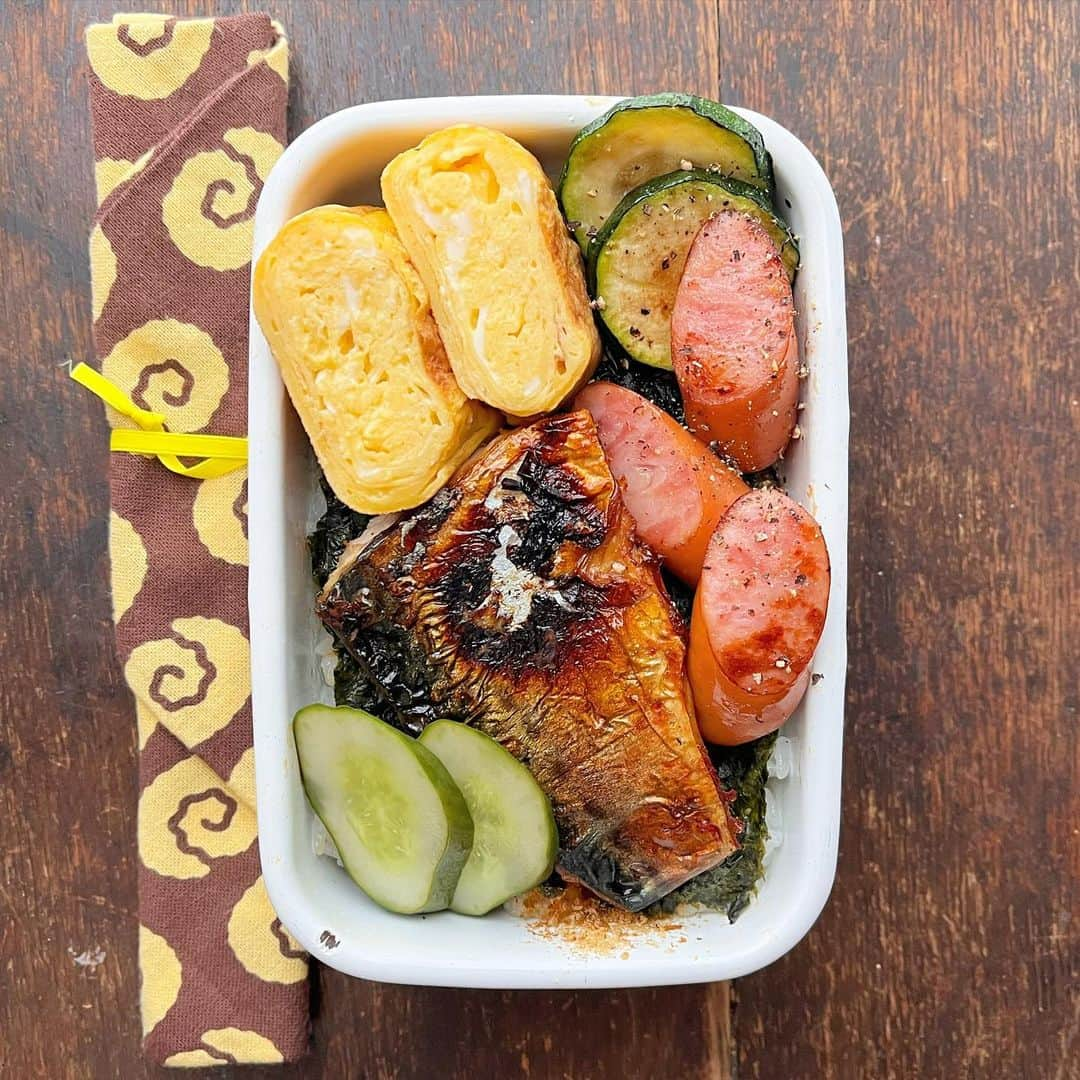 Rocoのインスタグラム：「06.29 朝アップし忘れてた　#roco弁 詳しくはストーリーズへ。  #お弁当#obento#bento#大学生弁当#野田琺瑯」