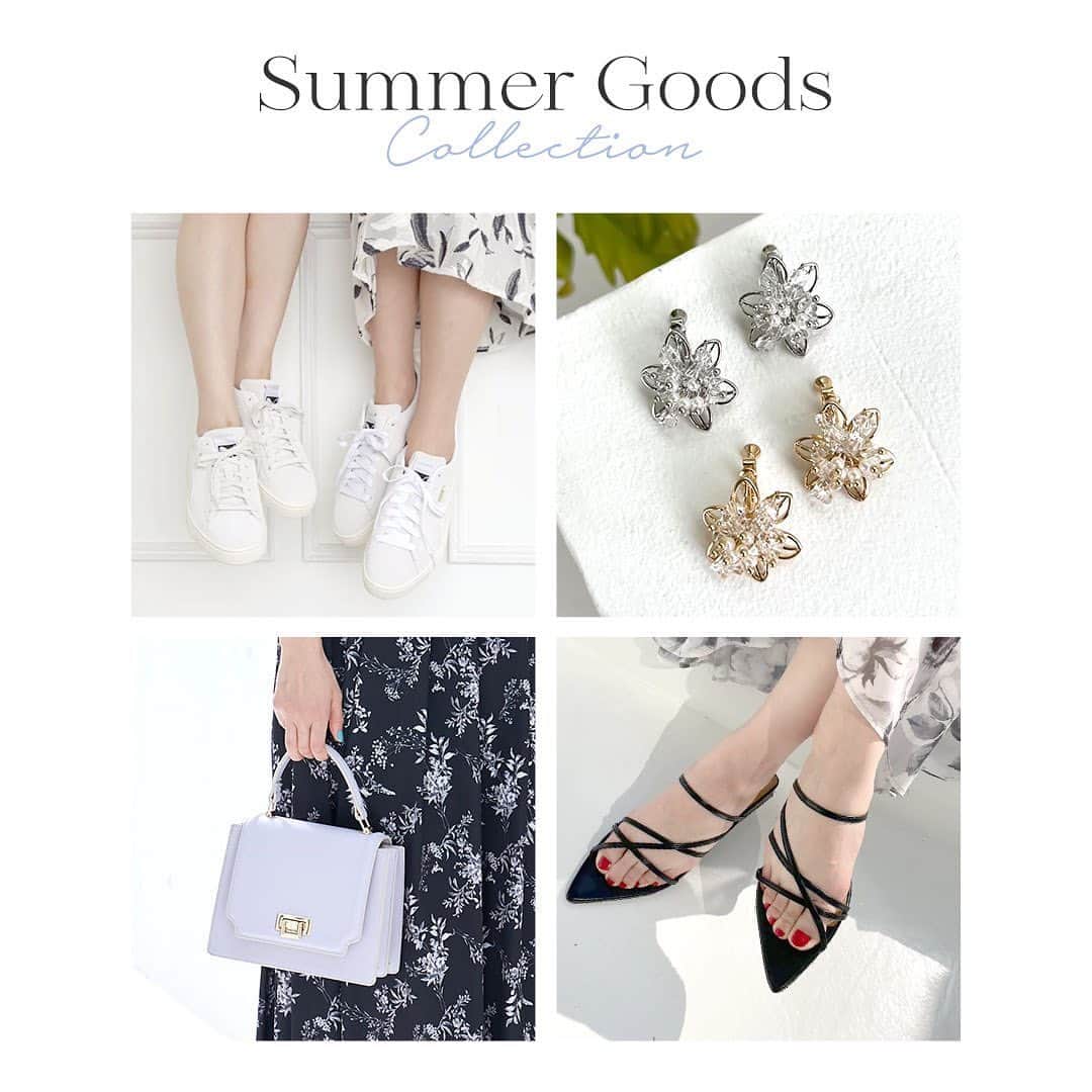 MERCURYDUOのインスタグラム：「. ／ 　人気急上昇中！ 　SUMME GOODS collection ＼  RUNWAY channelにてご紹介中 詳細は @mercuryduo_styling  トップURL先からCHECK  ⁡ 人気バッグやアクセサリー、シューズ、 シーズンムードを高める人気夏小物を まとめました✔︎  SALE対象アイテムも多数ございます。  ※お気に入り追加でポイントプレゼント！  ⁡ アイテム詳細やポイントGETは  @mercuryduo_stylingのTOP リンクからCHECK出来ます。  ⁡ ⁡  ＿＿＿＿＿＿＿＿＿＿＿＿＿＿＿＿＿＿＿＿＿＿＿＿＿＿  ⁡ @mercuryduo_com   #MERCURYDUO #公式通販RUNWAYchannel #マーキュリーデュオ  ＿＿＿＿＿＿＿＿＿＿＿＿＿＿＿＿＿＿＿＿＿＿＿＿＿＿ #スクエアバッグ#ミニバッグ#カラーバッグ #夏小物#サンダル#夏コーデ#夏服コーデ #puma#pumaスニーカー#スニーカー #カラーコーデ#カフェコーデ#大人可愛いコーデ #推し活#推し活コーデ#旅行コーデ#梅雨コーデ」