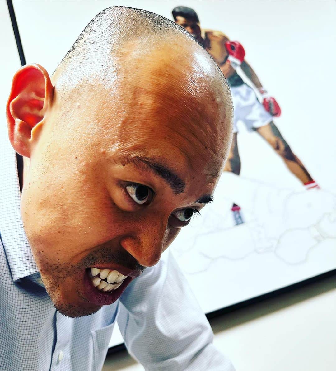 マッコイ斉藤のインスタグラム：「めちゃくちゃ怖いよー」