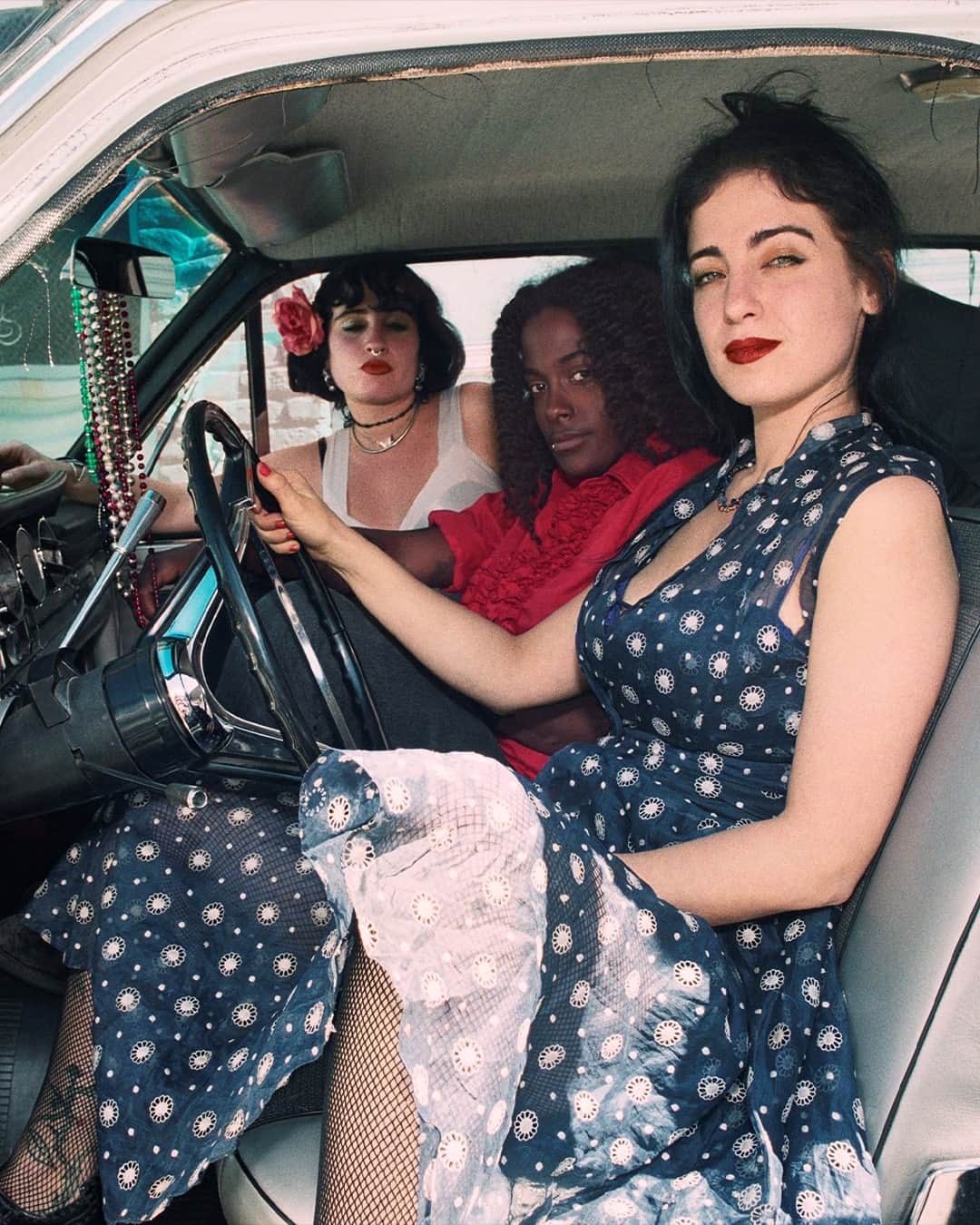 AnOther Magazineさんのインスタグラム写真 - (AnOther MagazineInstagram)「New York-born photographer @chloedsherman found her people in the pulsing heart of San Francisco's queer subculture, where she documented her friends and committed to preserving the “vibrancy, joy, tenderness, and resilience” she saw around her ❤️⁠ ⁠ The photographs have been compiled into a new book and Berlin exhibition, which display her raw documentary photos of femmes, butches, punks and studs in the city’s vibrant Latinx Mission District. “I always knew it was a unique time that I wanted to capture and preserve,” Sherman tells @madeleine.pollard. “It was deliberate, but I could not have imagined how quickly this era would feel historical.”⁠ ⁠ See more at the link in bio 📲⁠ ⁠ 📸 Renegades by Chloe Sherman⁠ 1. The Heist, 1996⁠ 2-3. In My Chevy Nova, Ace Driving, 1997⁠ 5. The Mission, 1996⁠ 6-7. Picnic near Mission Dolores, 1996⁠ 8. Dusty and Mary, 1998⁠」6月29日 20時45分 - anothermagazine