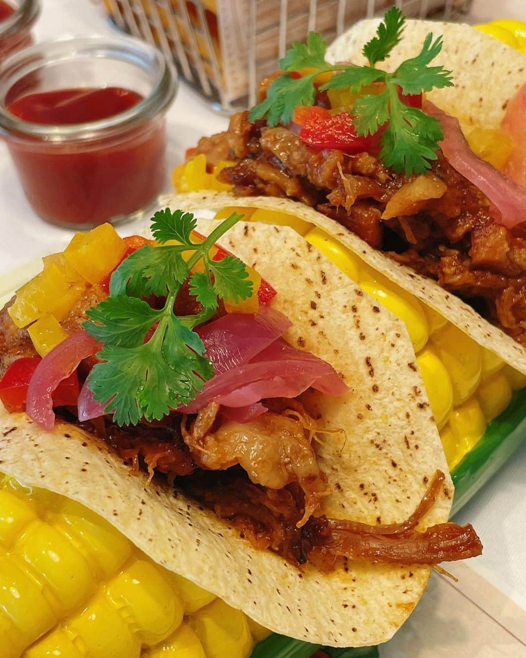 ポークタコスのレシピ