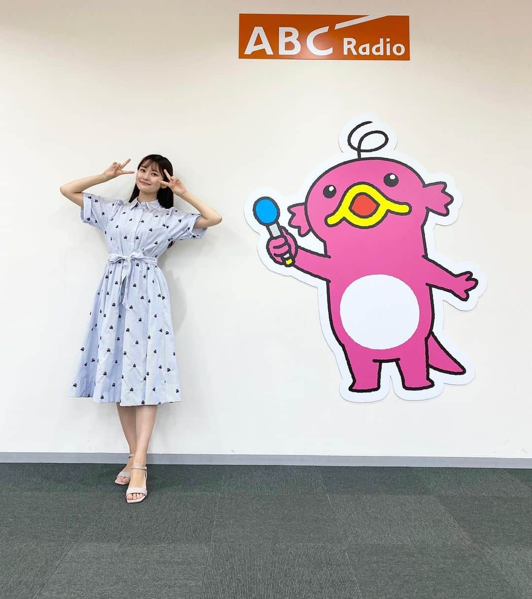 増田紗織のインスタグラム：「今夜もABCラジオ「ミューパラ」よろしくお願いいたします🤍  #アナウンサー #増田紗織」