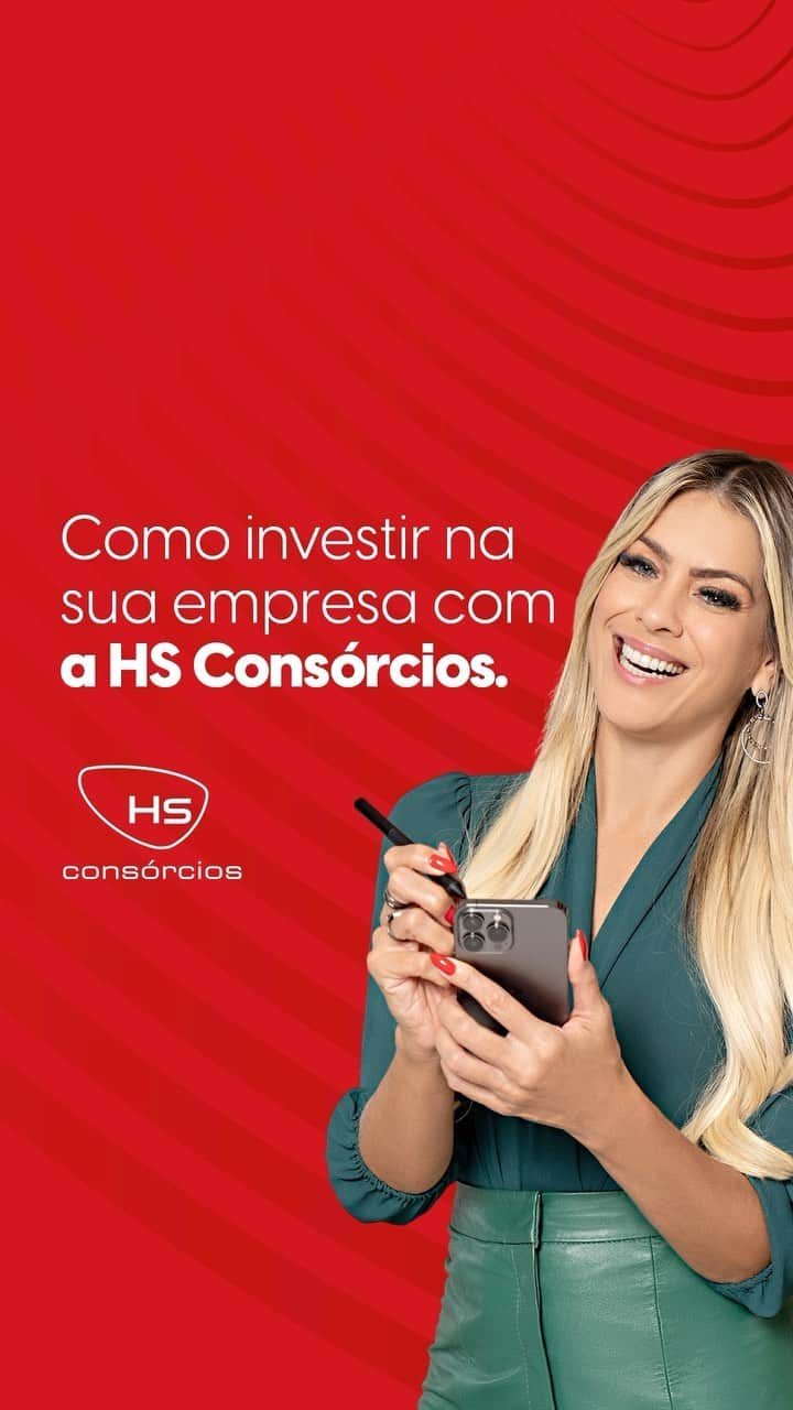 レナータ・ファンのインスタグラム：「Já pensou em investir na sua empresa através do consórcio? O meu recado de hoje é para você que ainda não conhece todas as oportunidades de negócio que a HS possui. Faça como eu e tenha a HS Consórcios sempre ao seu lado.  Simule agora mesmo e conheça todas as possibilidades para a sua empresa! 📞☑️💼 Telefone: 0800 644 9007 | hsconsorcios.com.br #HSConsórcios」