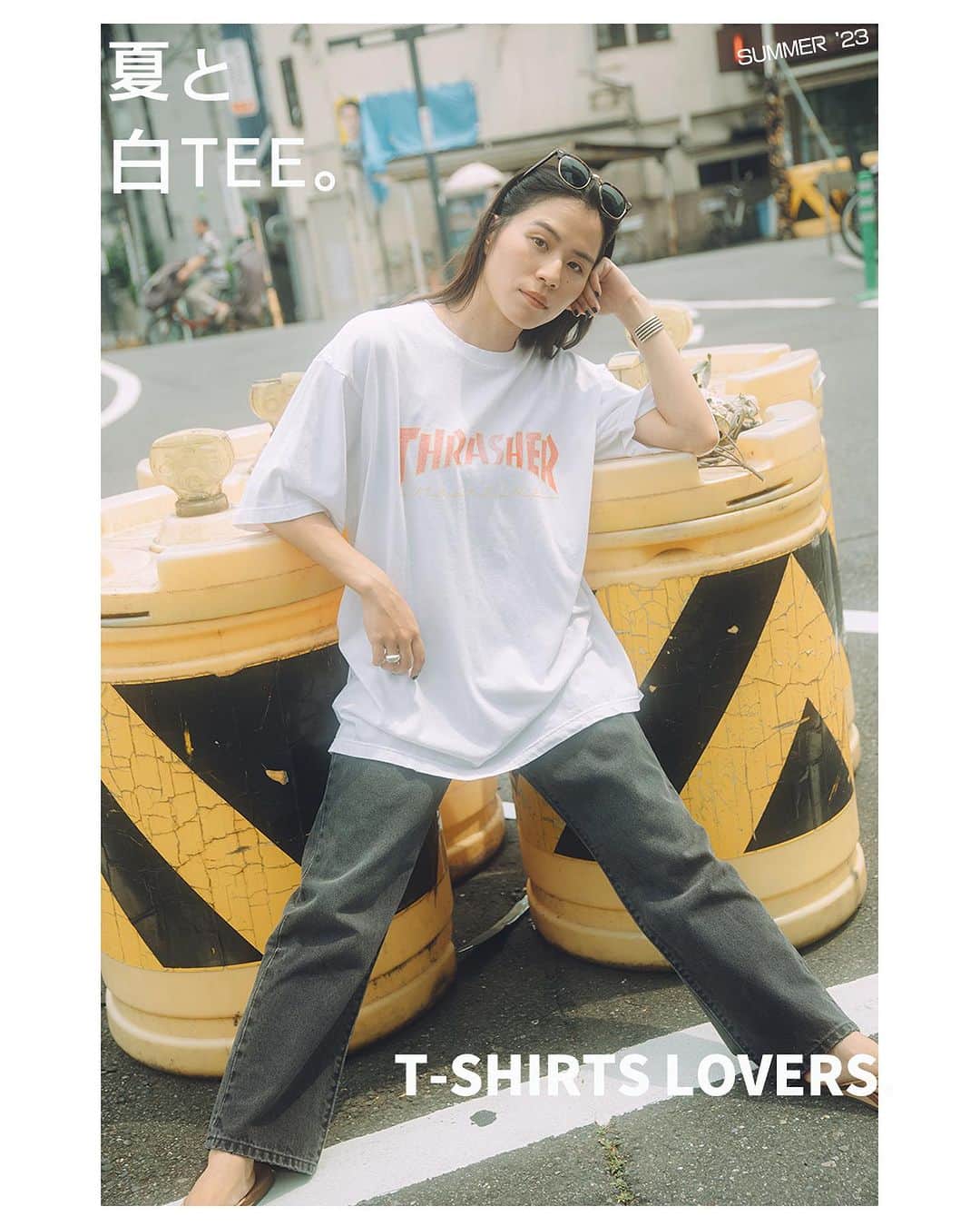 JOURNAL STANDARDさんのインスタグラム写真 - (JOURNAL STANDARDInstagram)「夏と白TEE。　SUMMER,23   -------------   夏が待ち遠しくなる ジャーナルスタンダードでしか買えない スペシャルなTEEシャツを厳選！        ・[JOHN LENON]プリントTee №23071600995010     ￥7,150税込 ※今週店頭発売！    ・THRASHER　PRINT S/S T-SH №23071610000630  ￥12,100税込 ※7月下旬発売予定   -----------   #2023SS #journalstandard #baycrews #fashion #journalstandardmens #journalstandardladies#ジャーナルスタンダード」6月29日 21時24分 - journalstandard.jp