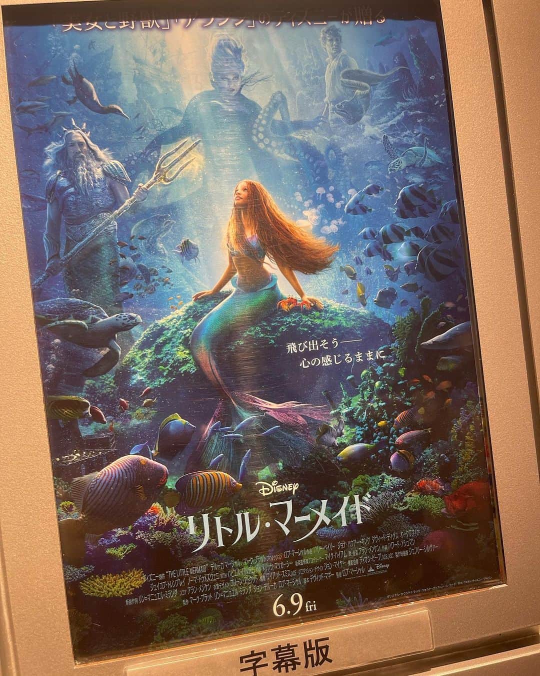 梅田彩佳のインスタグラム：「. . 最高。 🧜‍♀️ . . . もう一回といわず、何回も見たい。 ミュージカル最高。 エンターテイメントって本当に幸せになる。 . . #リトルマーメイド」
