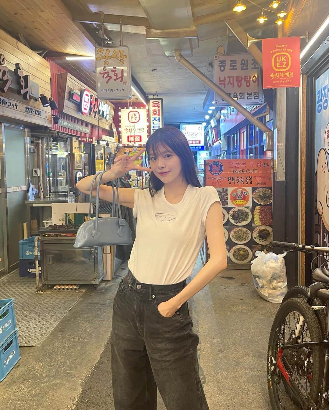 のインスタグラム：「.  아아 주세요~♡ 覚えました またすぐいきたい🇰🇷」