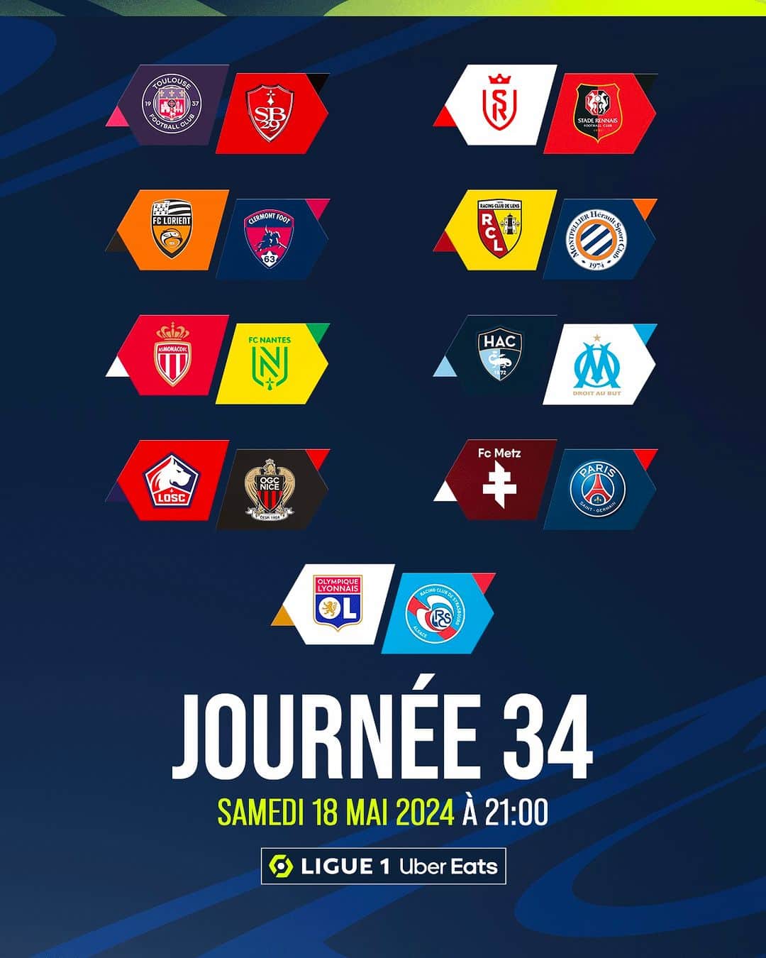 リーグ・アンさんのインスタグラム写真 - (リーグ・アンInstagram)「THE FINAL ROUND 🥊🔚  #Ligue1UberEats | #RevealCalendrier」6月29日 21時40分 - ligue1ubereats