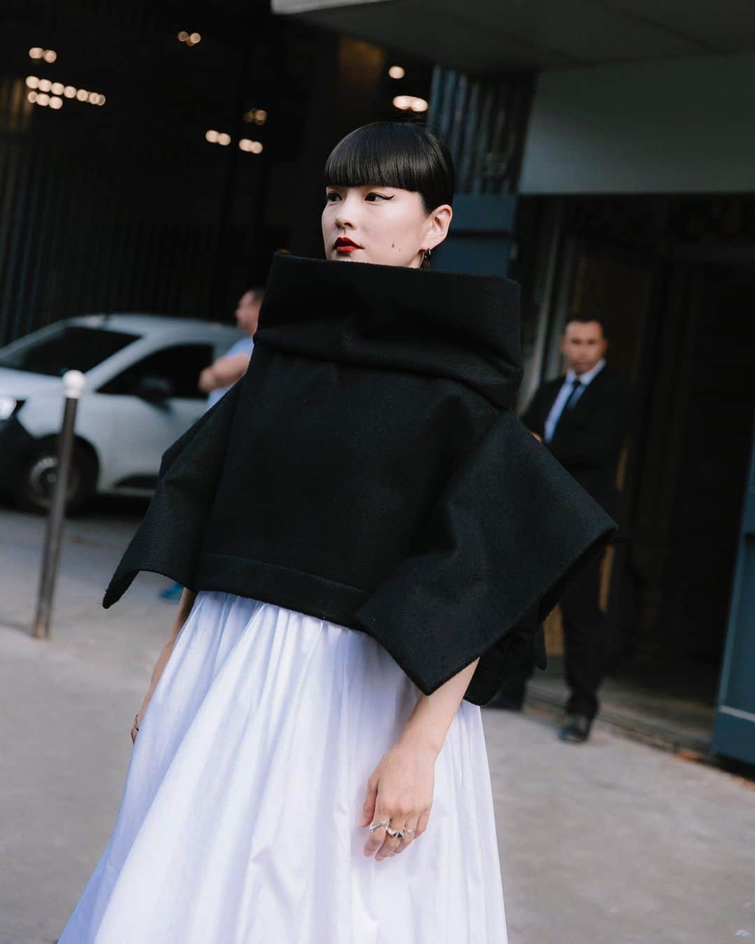 秋元梢さんのインスタグラム写真 - (秋元梢Instagram)「⚫️⚪️ #pmfw #commedesgarcons」6月29日 21時 ...