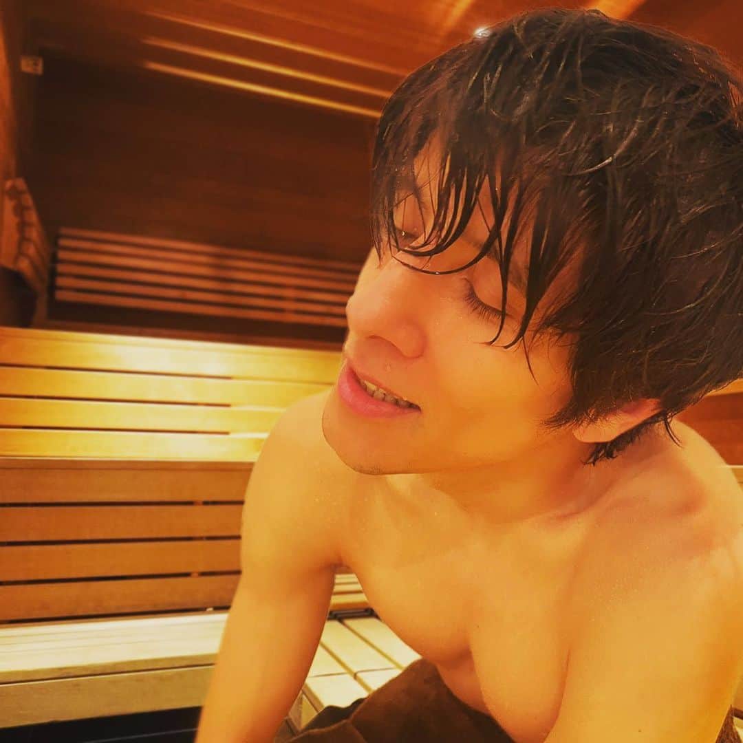 城田純のインスタグラム：「サウナーにハマってます〜🧖‍♂️」