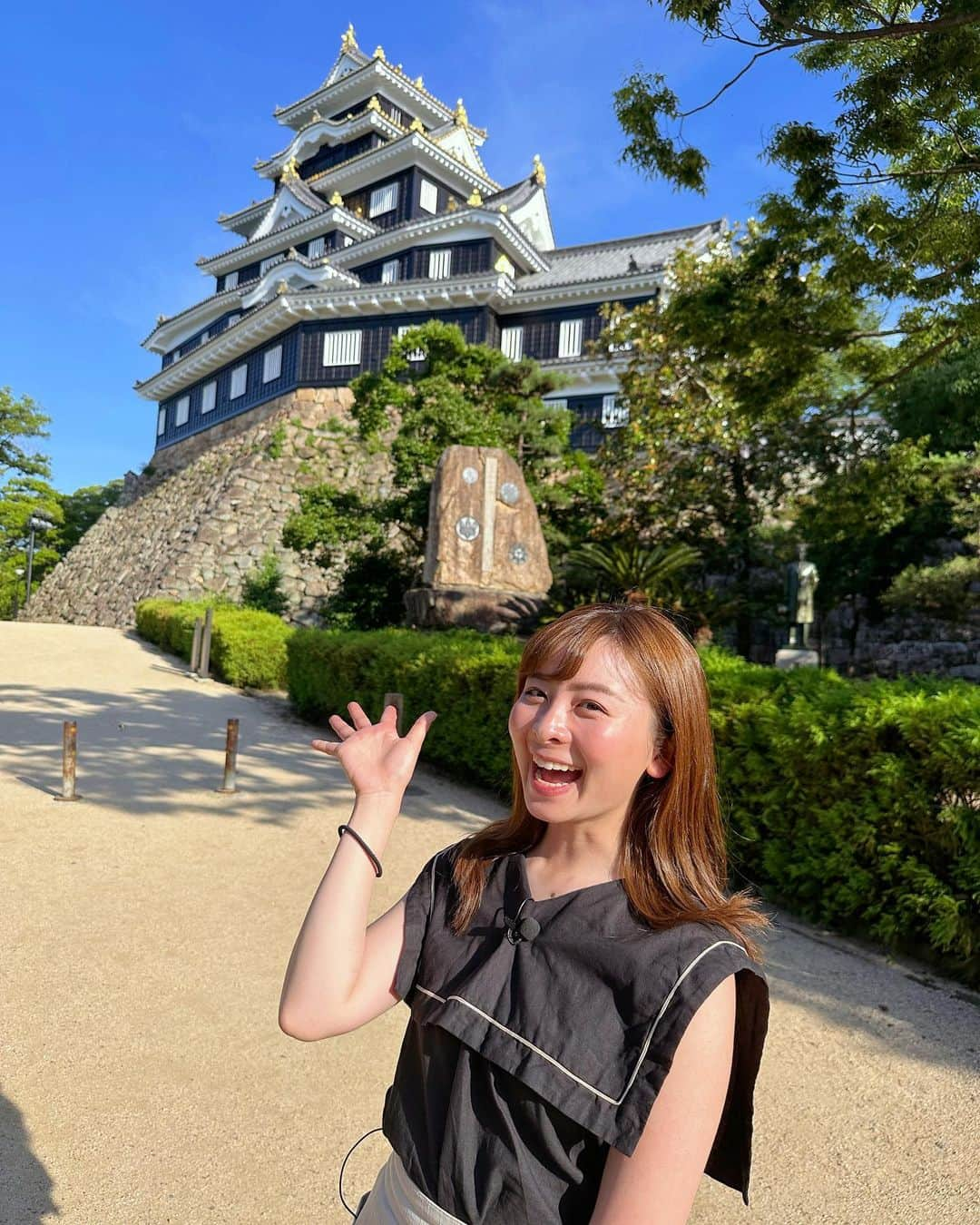 なみきさんのインスタグラム写真 - (なみきInstagram)「47都道府県ゴルフ旅⛳️ 岡山編！！ 岡山の観光スポットいえば、 岡山城、後楽園☺️！ 思い出写真！ ・ ・ #GOLF #golf #ゴルフ #ゴルフ女子 #ゴルフ場 #ゴルフウェア #ゴルフウェアコーデ #岡山県 #岡山観光」6月30日 8時20分 - namiki_golf