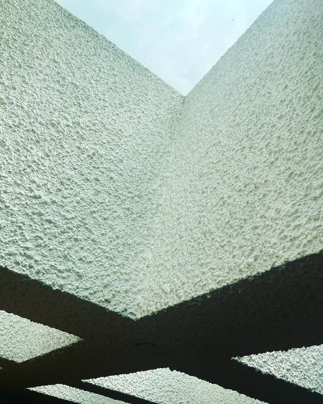 皆川明のインスタグラム：「光の採りかた。  Light harvesting.  Seoul/Arario Museum」