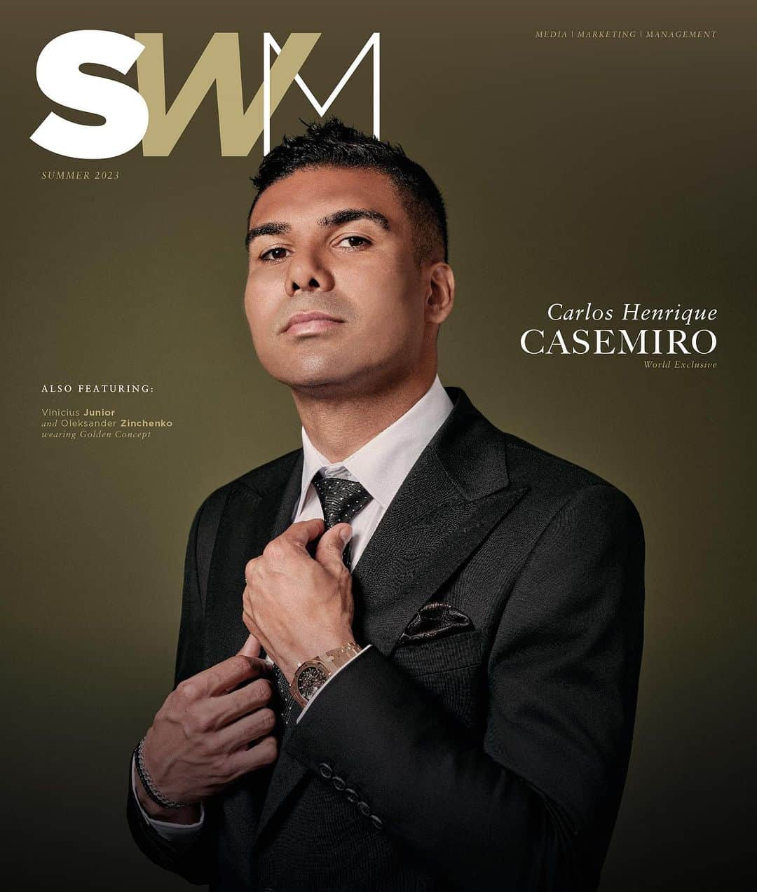 カゼミーロさんのインスタグラム写真 - (カゼミーロInstagram)「Introducing Carlos Henrique Casemiro for SWM Summer ‘23. From humble beginnings in the colourful neighbourhoods of Brazil to conquering the world with club and country, Casemiro’s journey is a testament to hard work, dedication, and the importance of seizing every opportunity that life throws you. In this latest collaboration, we explore fashion, football, and the future of Manchester United. Full interview coming soon.」6月30日 1時59分 - casemiro