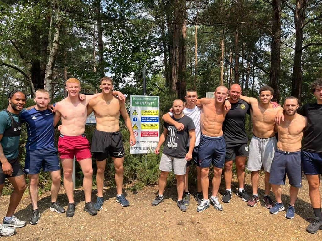 ラヒーム・スターリングのインスタグラム：「What a great day @camberleyjudoclub」