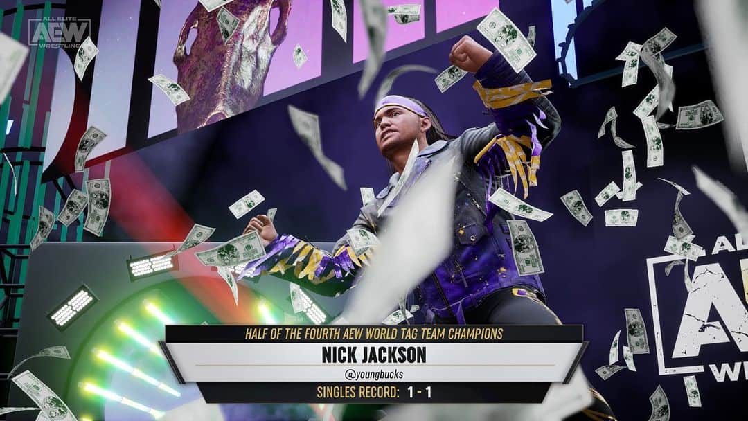 ニック・ジャクソンのインスタグラム：「Ten year old Nick’s mind is blown. Finally made it onto a video game! It’s out now on all major gaming devices.」