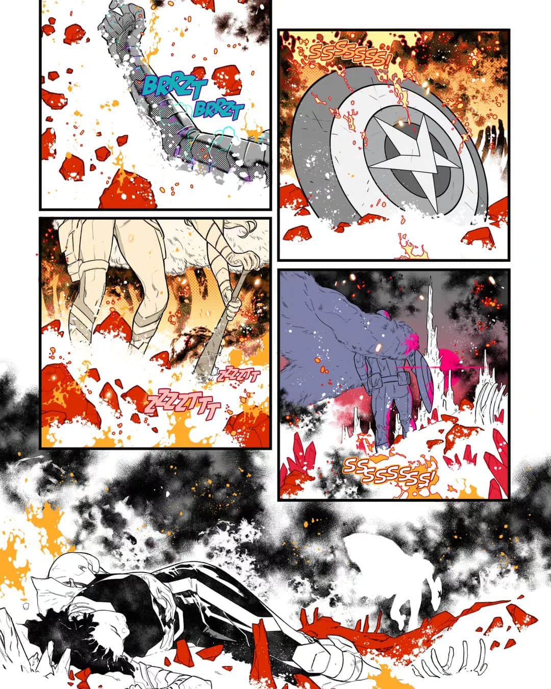 RB Silvaのインスタグラム：「Captain America Symbol of Truth.」